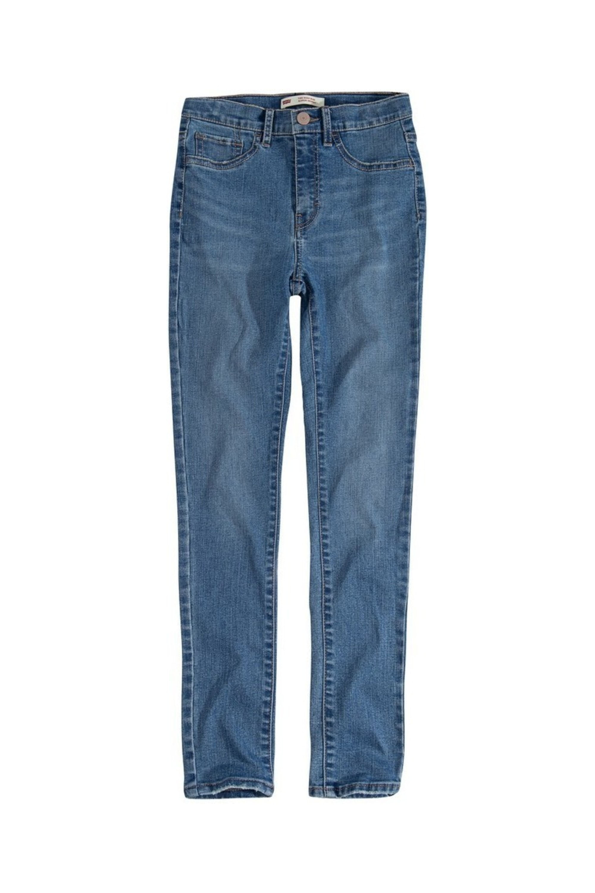 Levi's high-rise super skinny jeans para niños de Levis