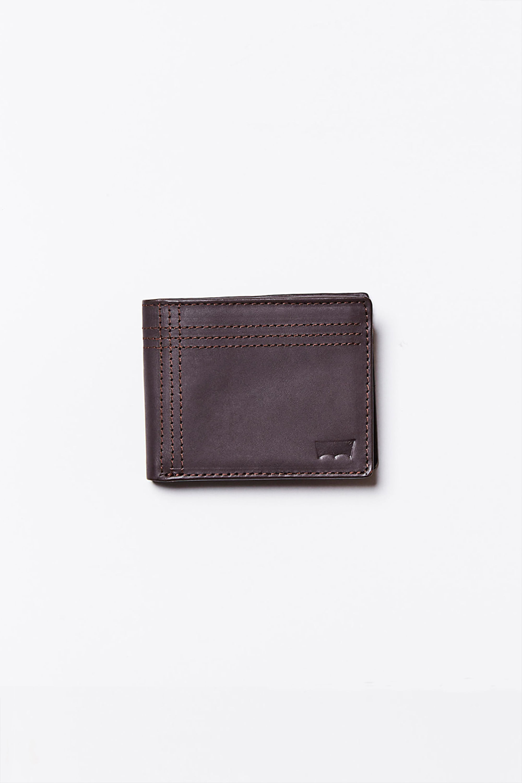 Cartera de cuero Stiching de Levis