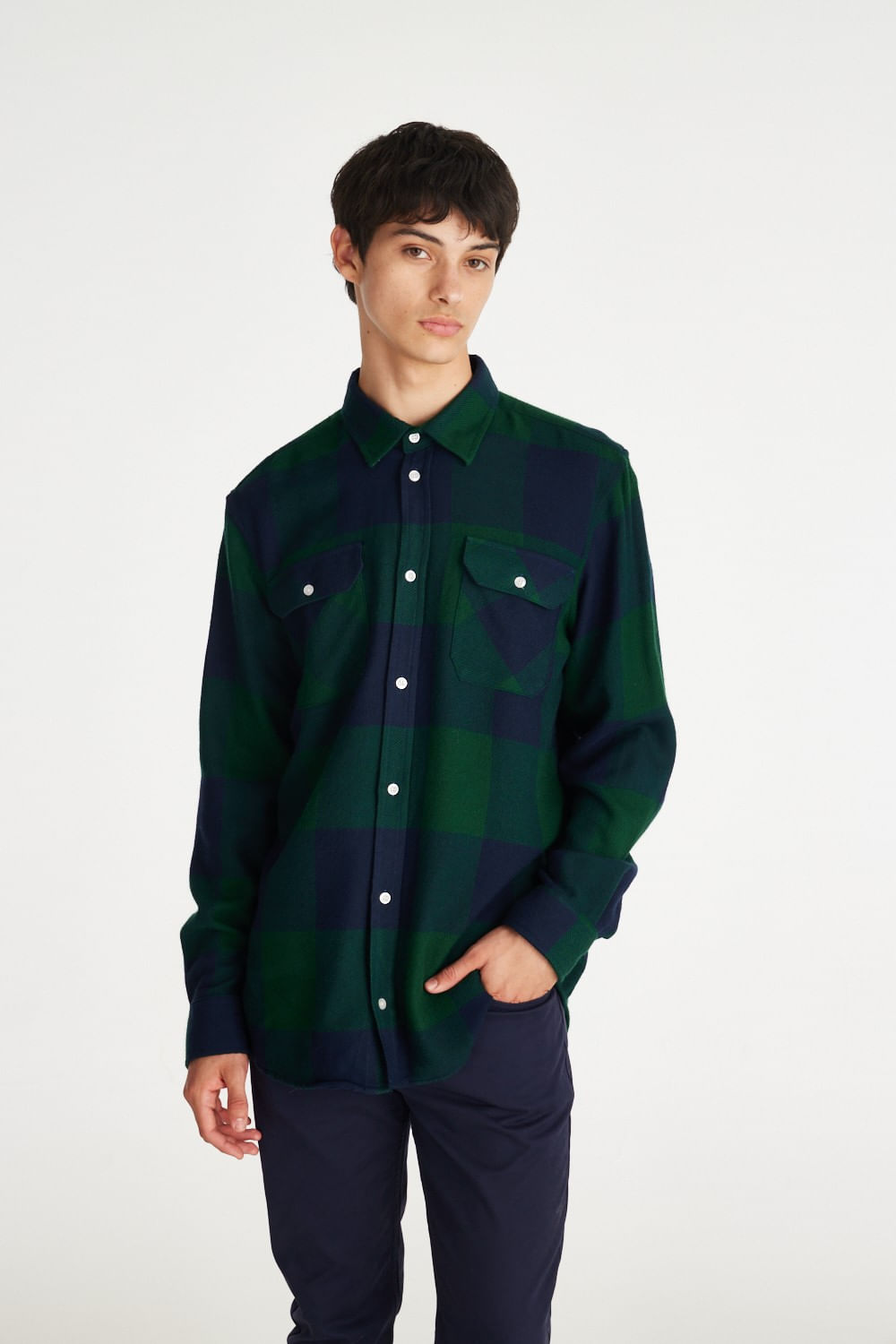 Classic worker plaid