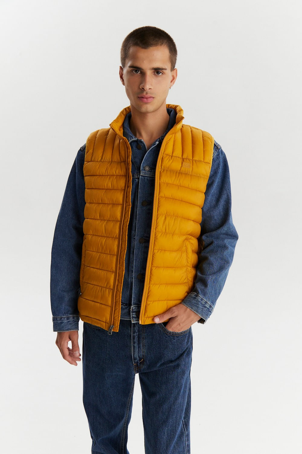 Packable puffer vest desert sun Levis