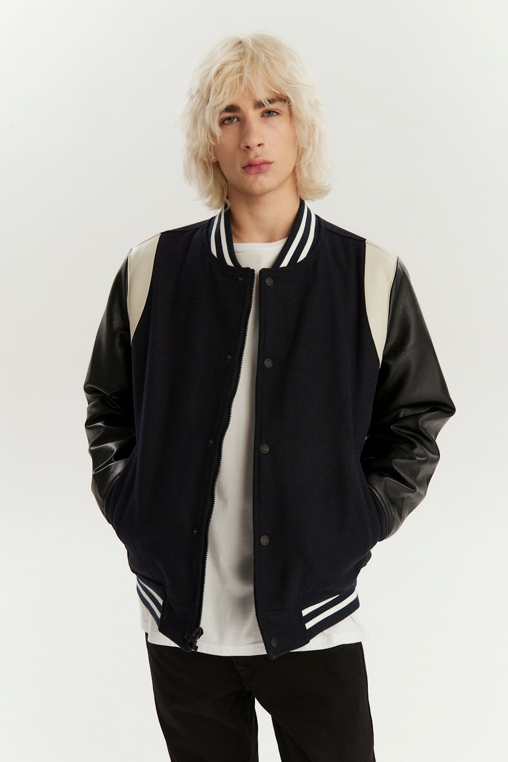 Wool university jacket navy de Levis