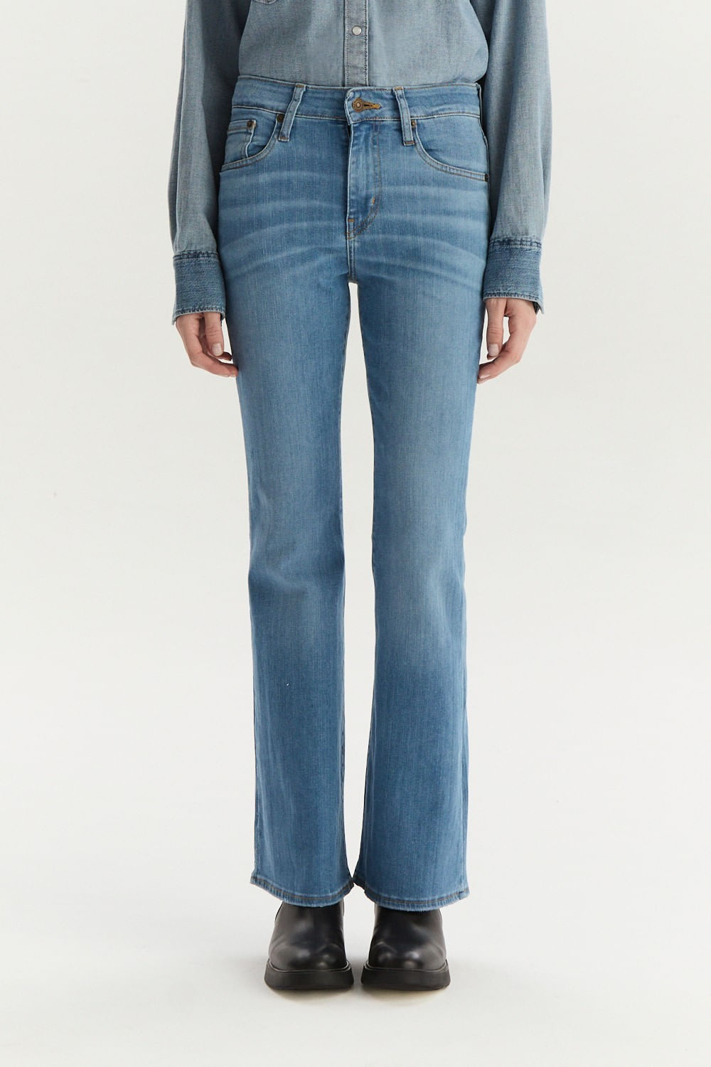 726 hi rise flare Levi's