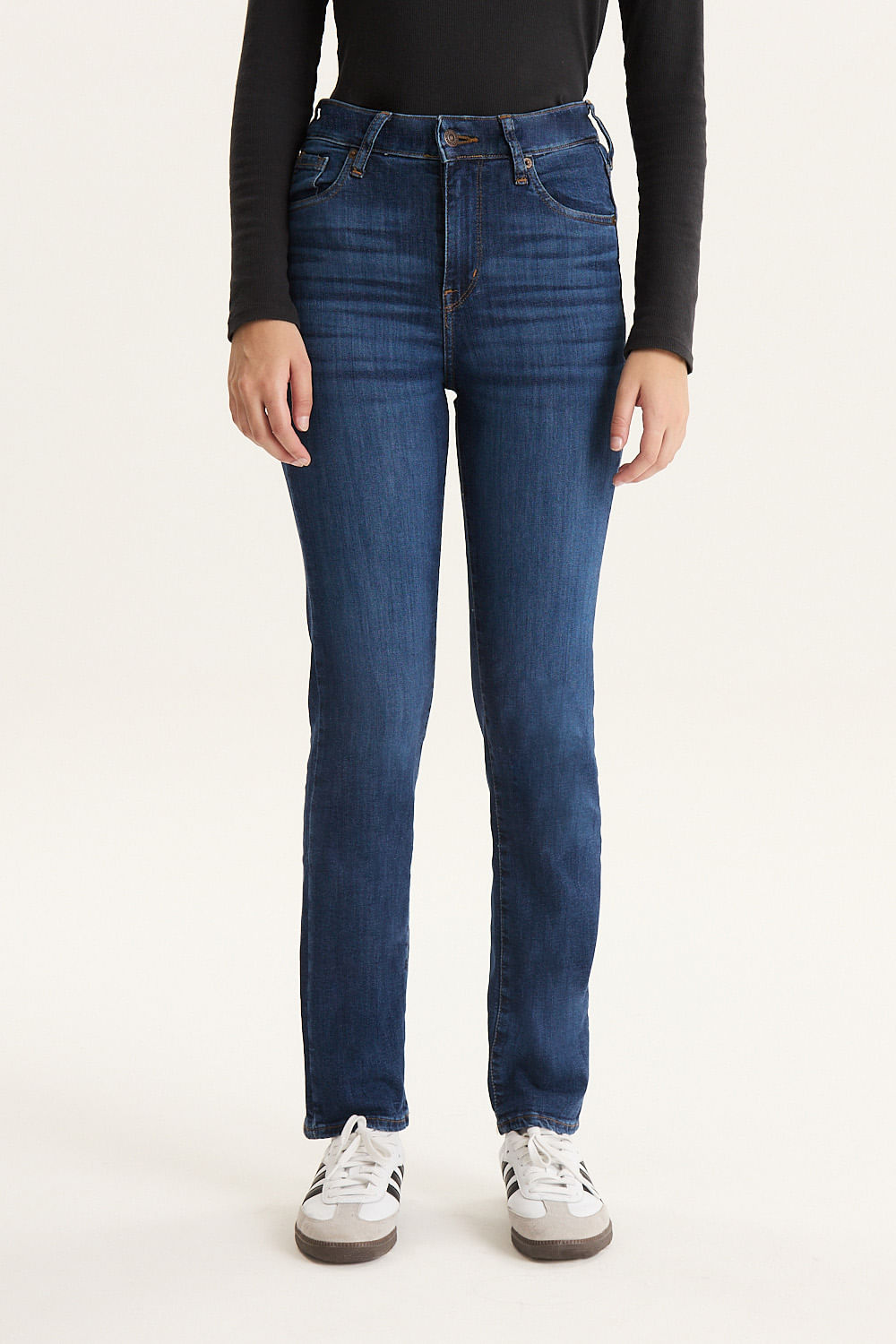 724 hi rise straight Levi's