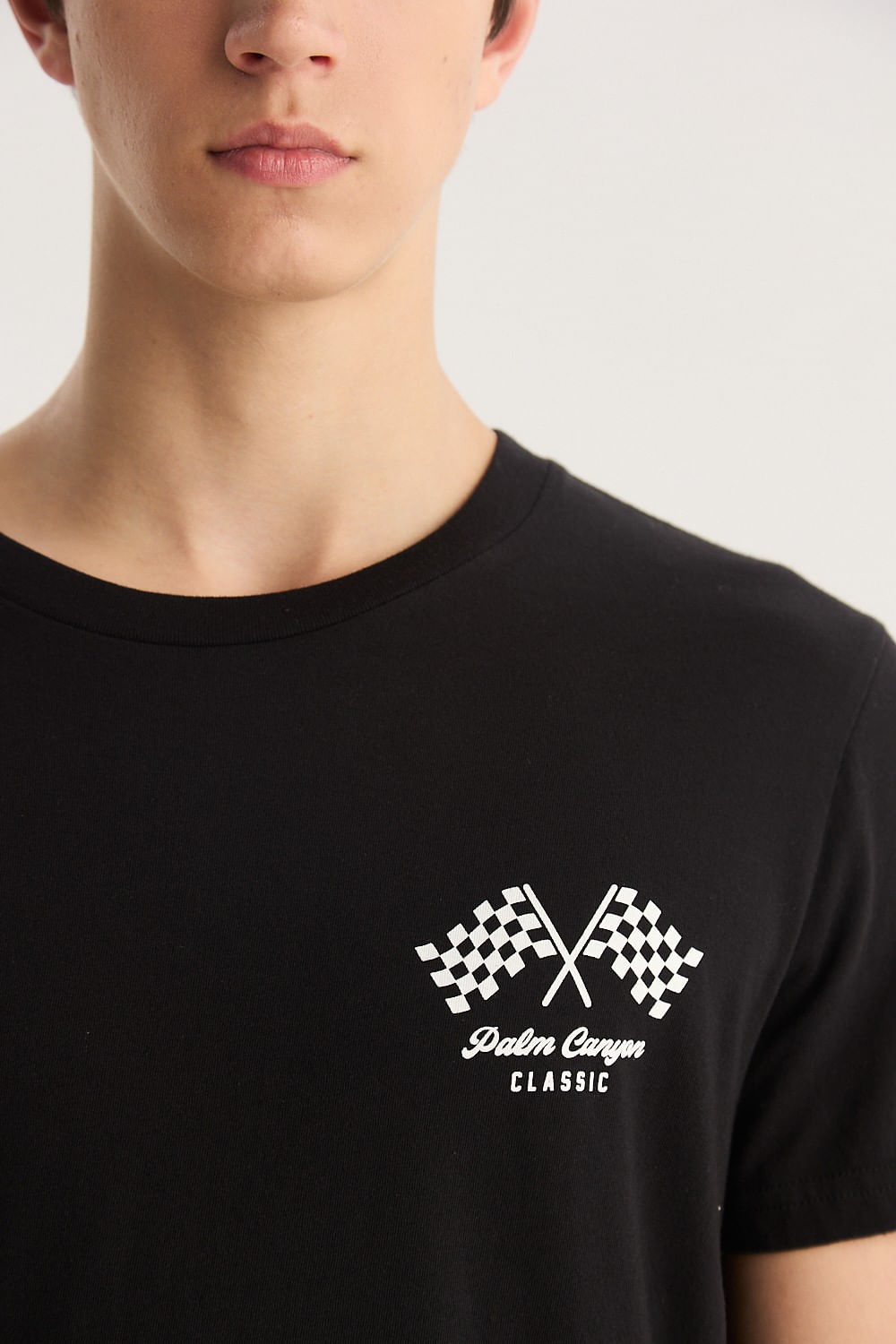 Graphic set in neck flags levis — imagen 3