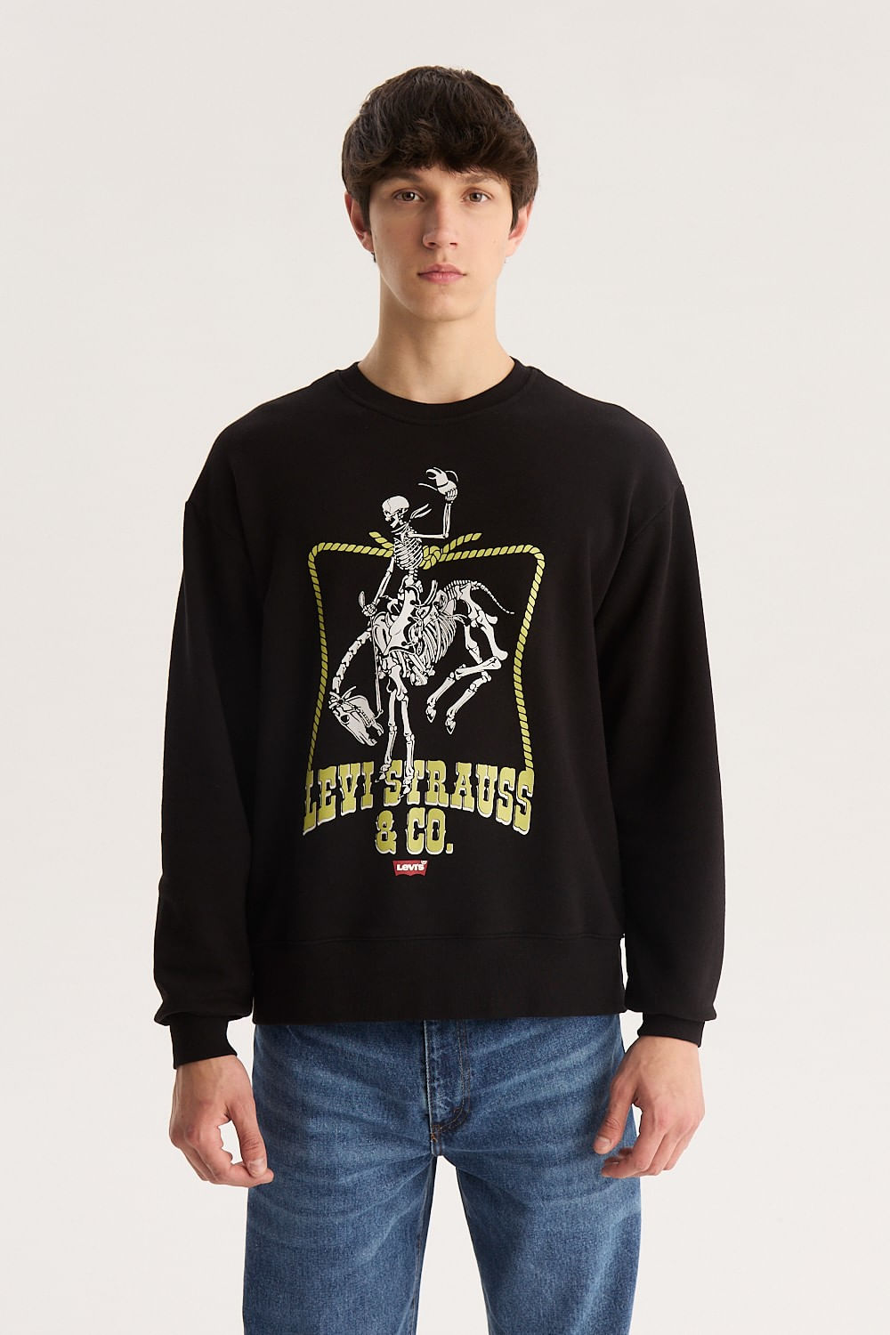 Authentic Crew Relaxed Skull de Levis