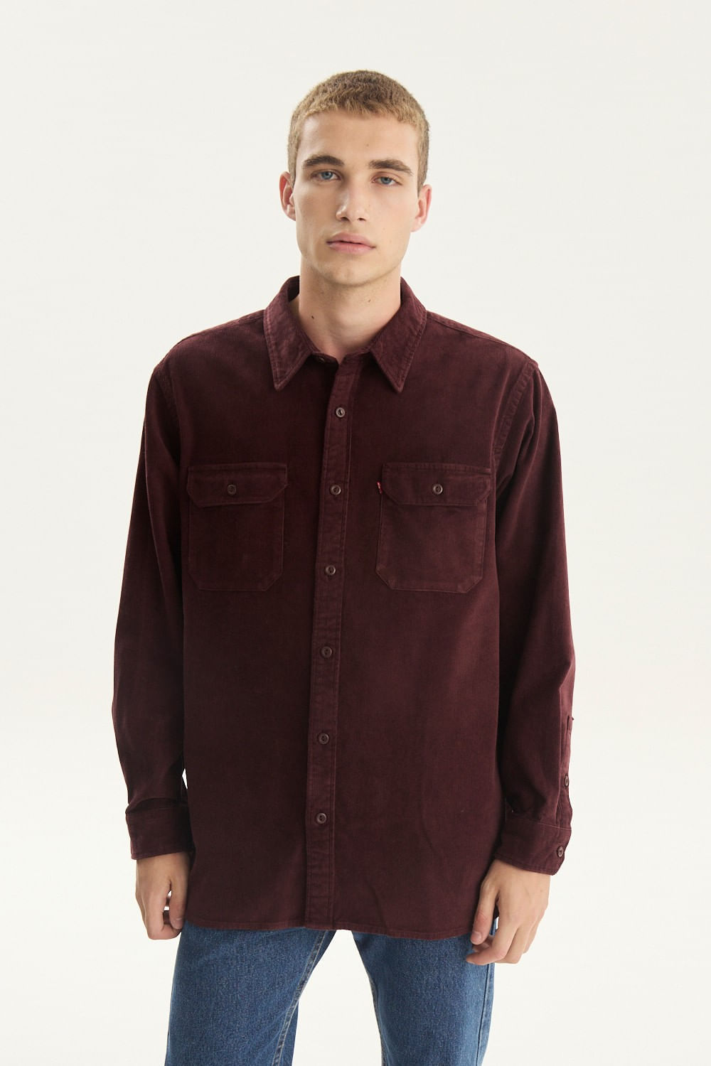 Jackson worker cord chocolate Levis