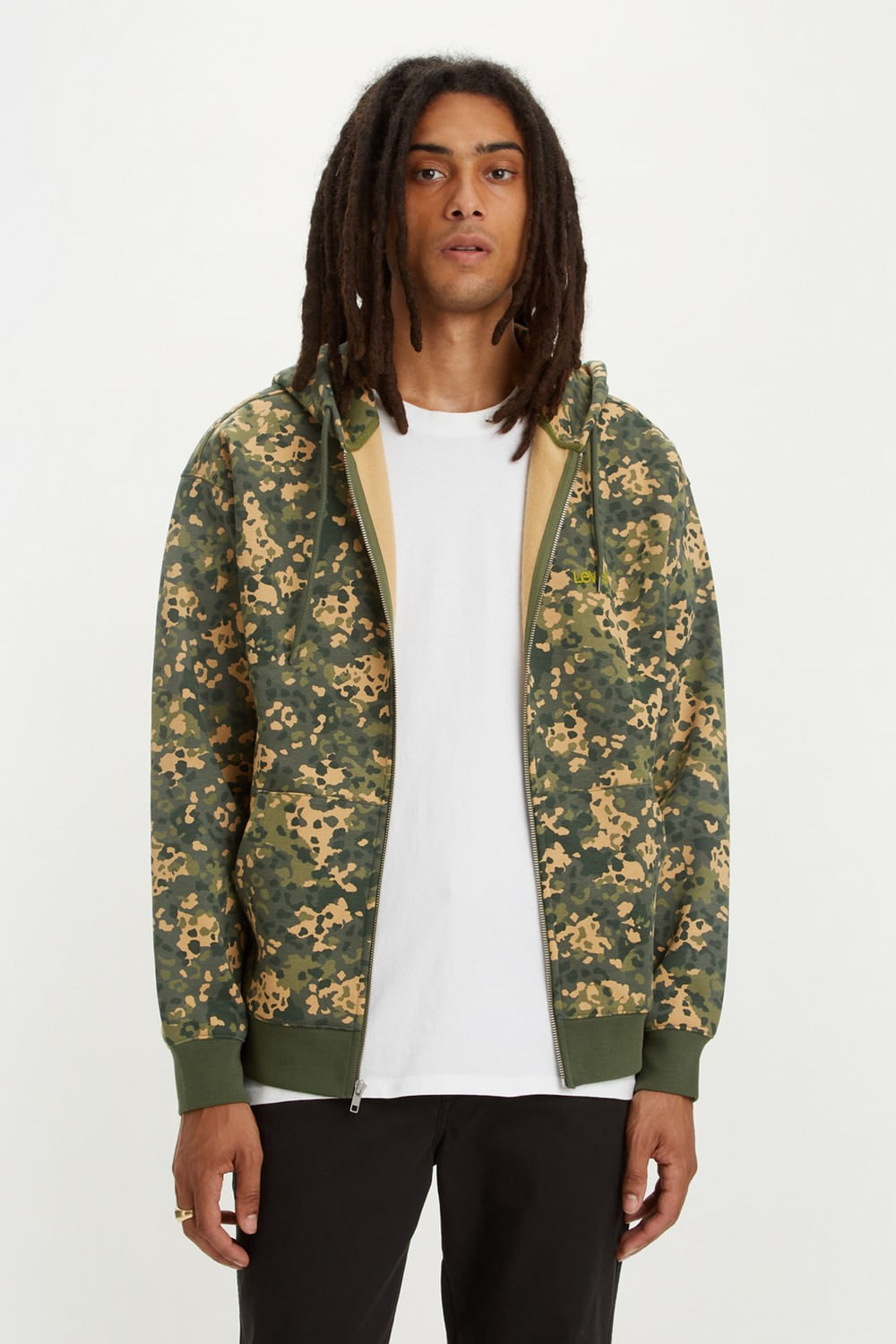 Seasonal zip-up sweat