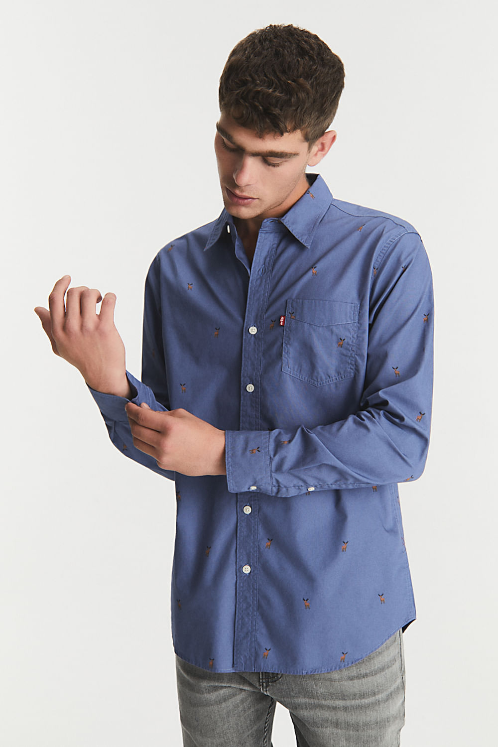Ls one pocket shirt