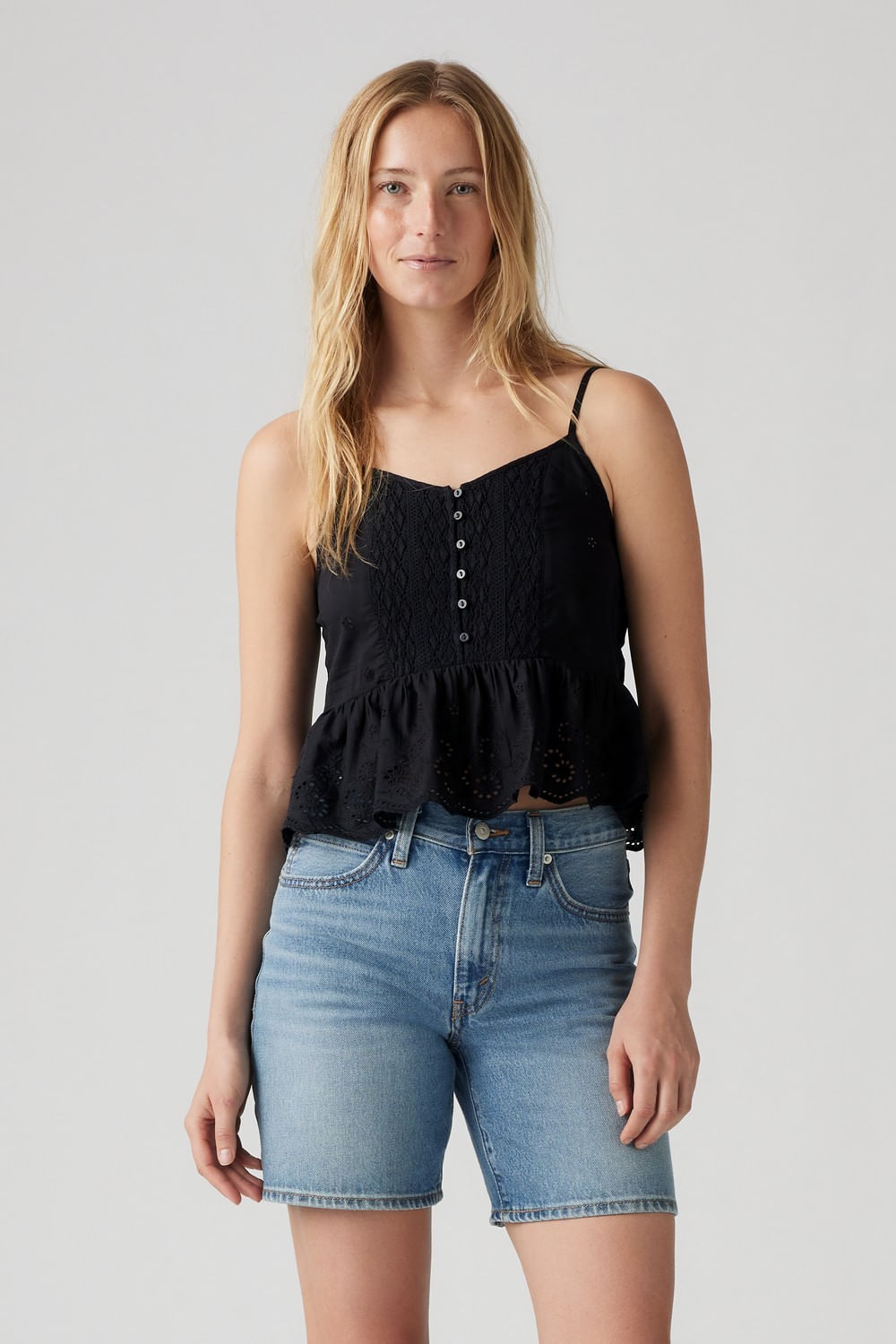 Cora sl blouse anthracite night de Levis