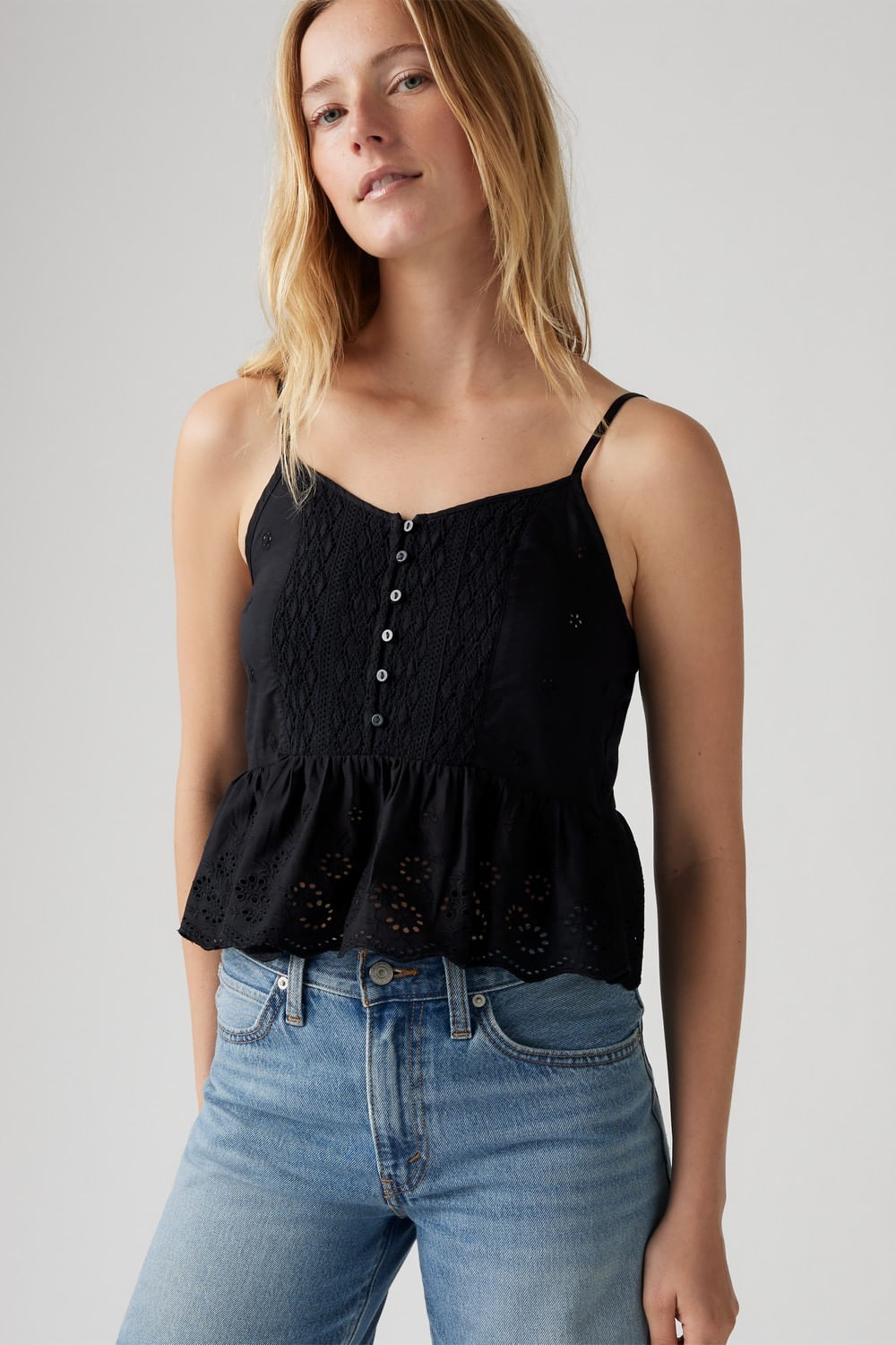 Cora sl blouse anthracite night de Levis — imagen 3