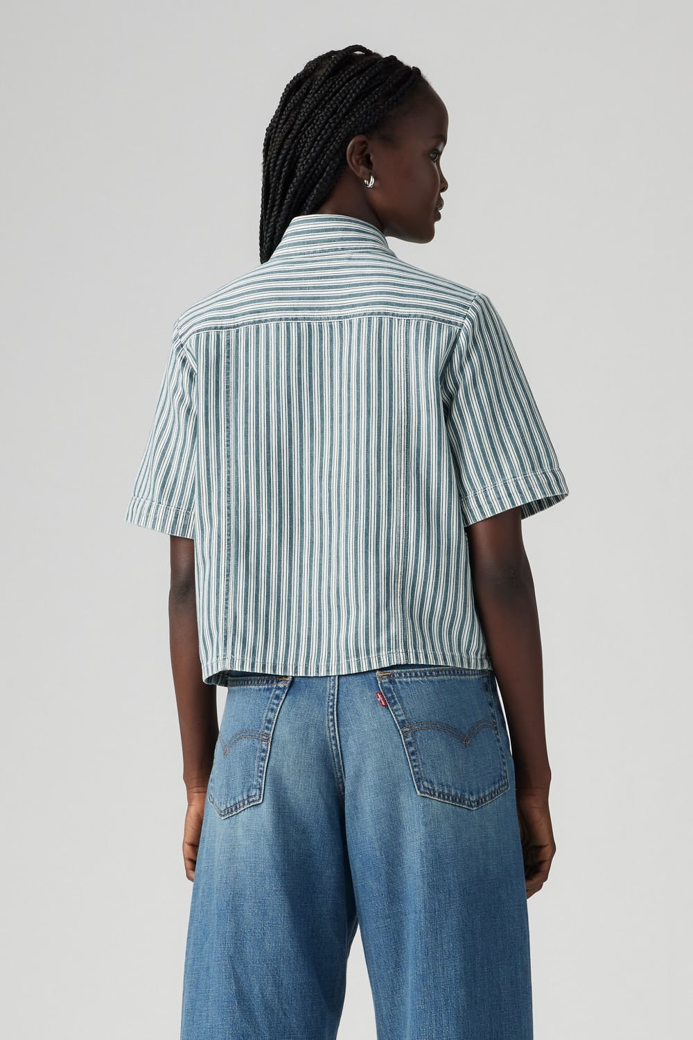 Camisa camp shirt denim de Levis — imagen 2