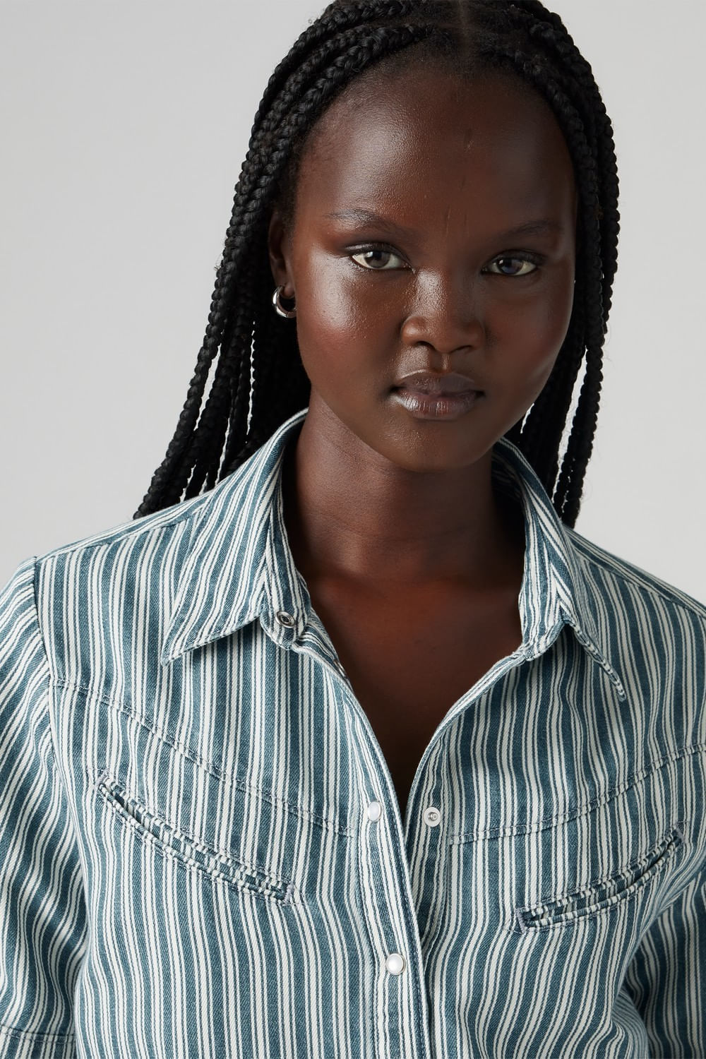 Camisa camp shirt denim de Levis — imagen 4