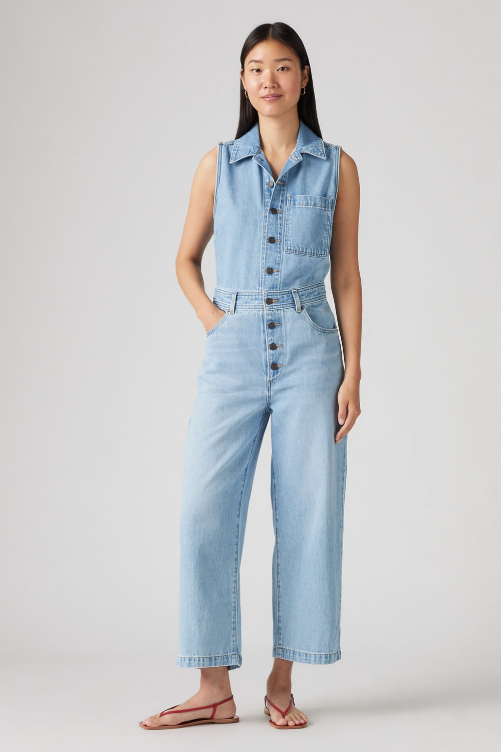 Sleeveless Jumpsuit Home