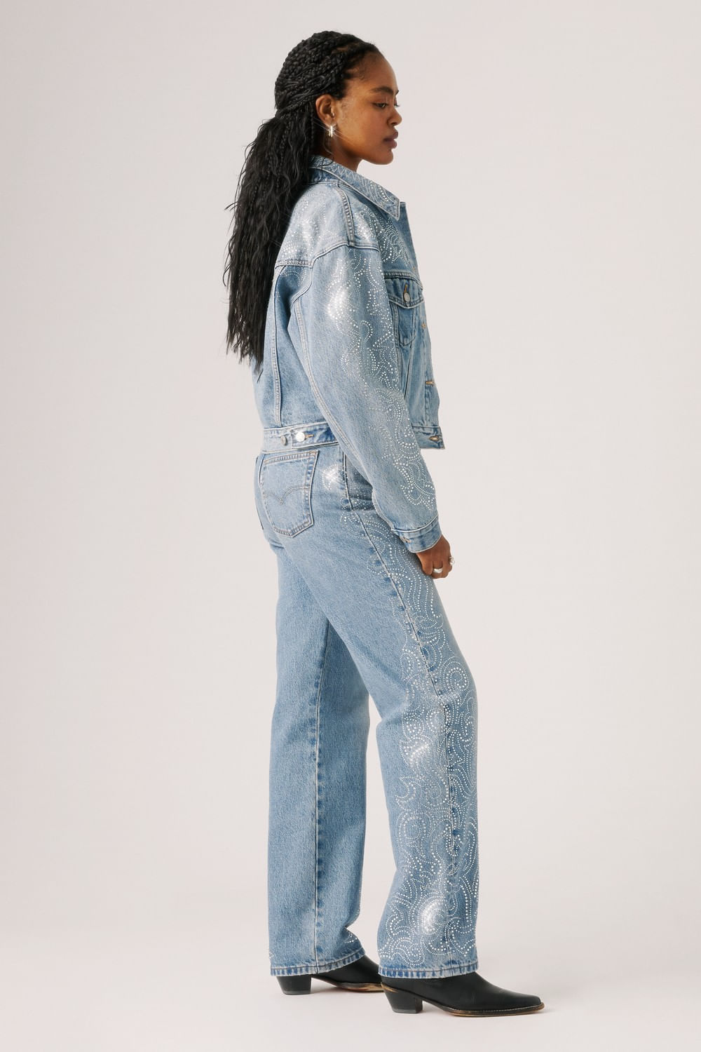 Jeans 90's Straight Beyoncé de Levis — imagen 4
