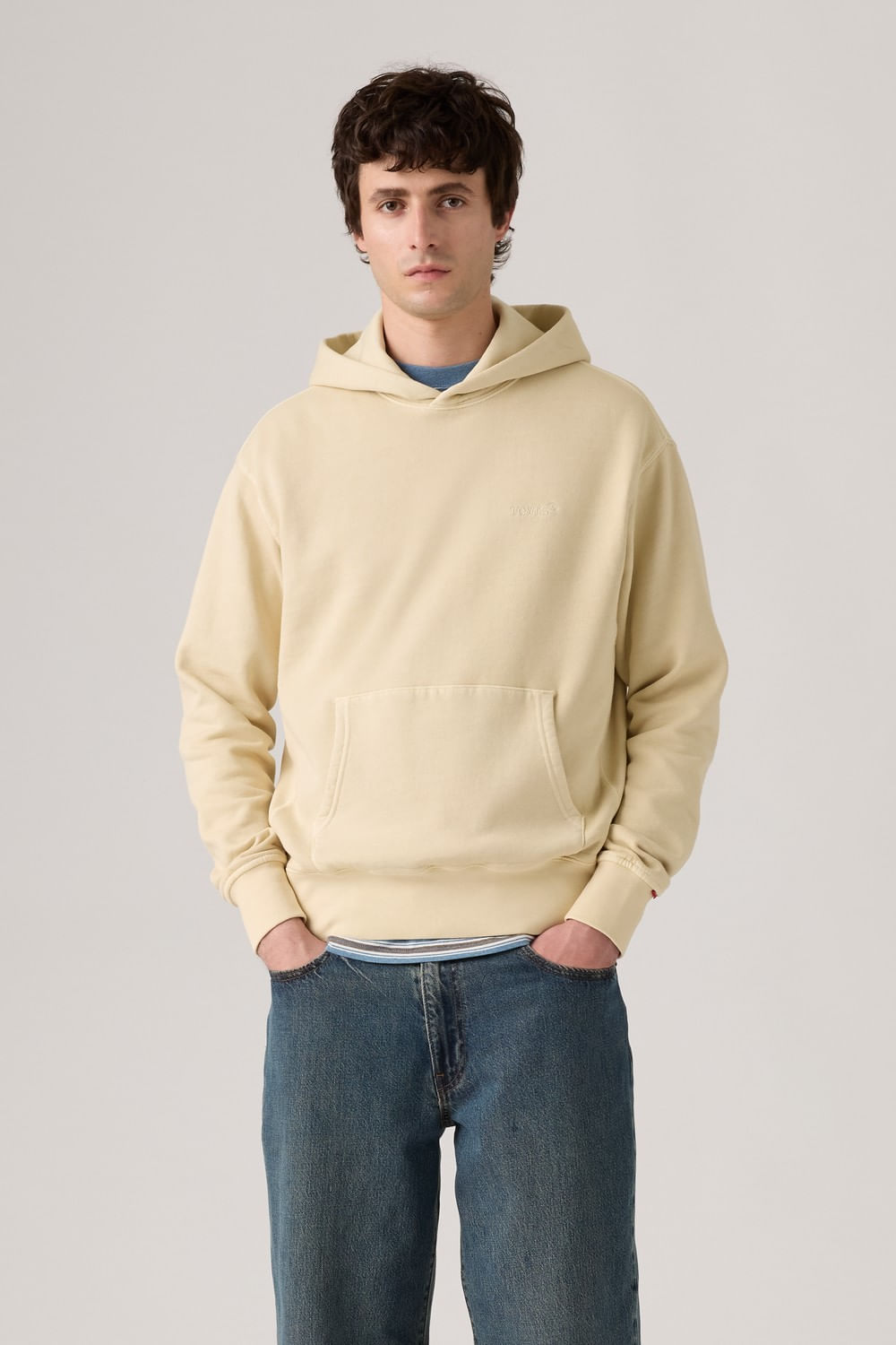 Hoodie auténtico de Levis con tinte de niebla