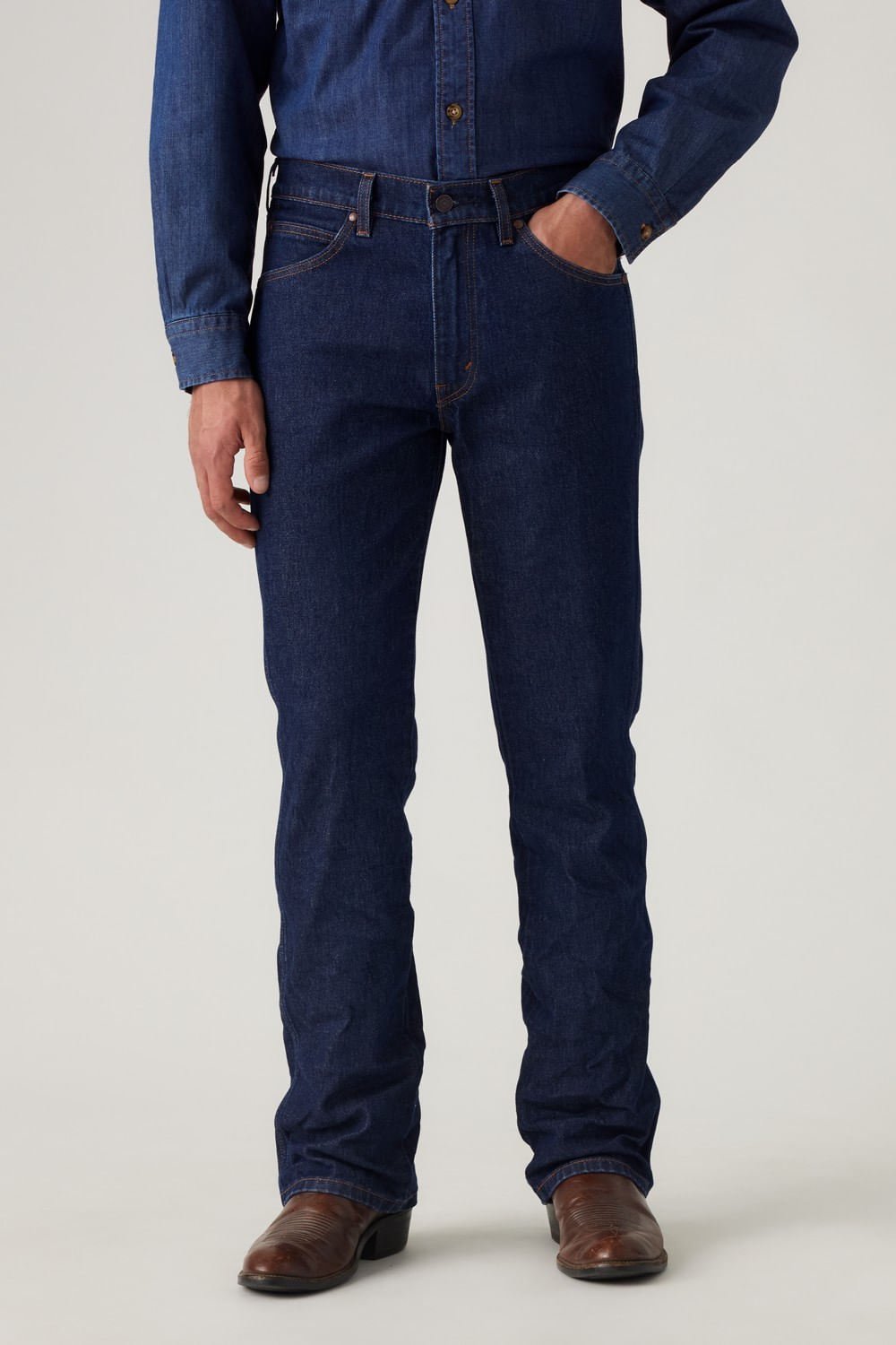Botas western 537 Rocky Rinse de Levis