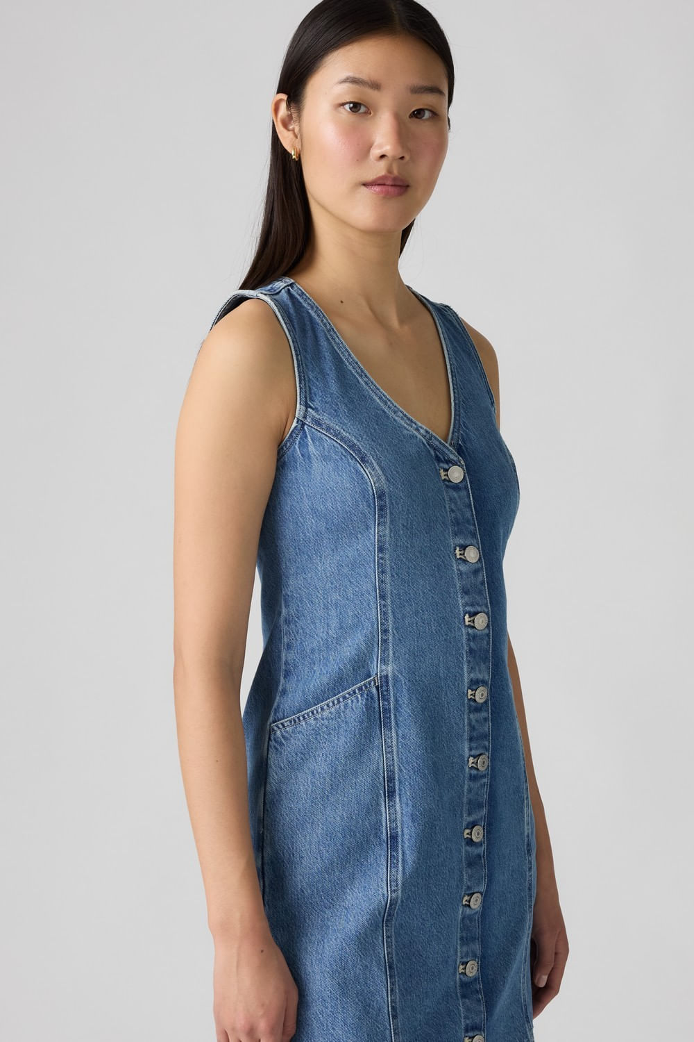 Vianna vest dress denim de Levis — imagen 4