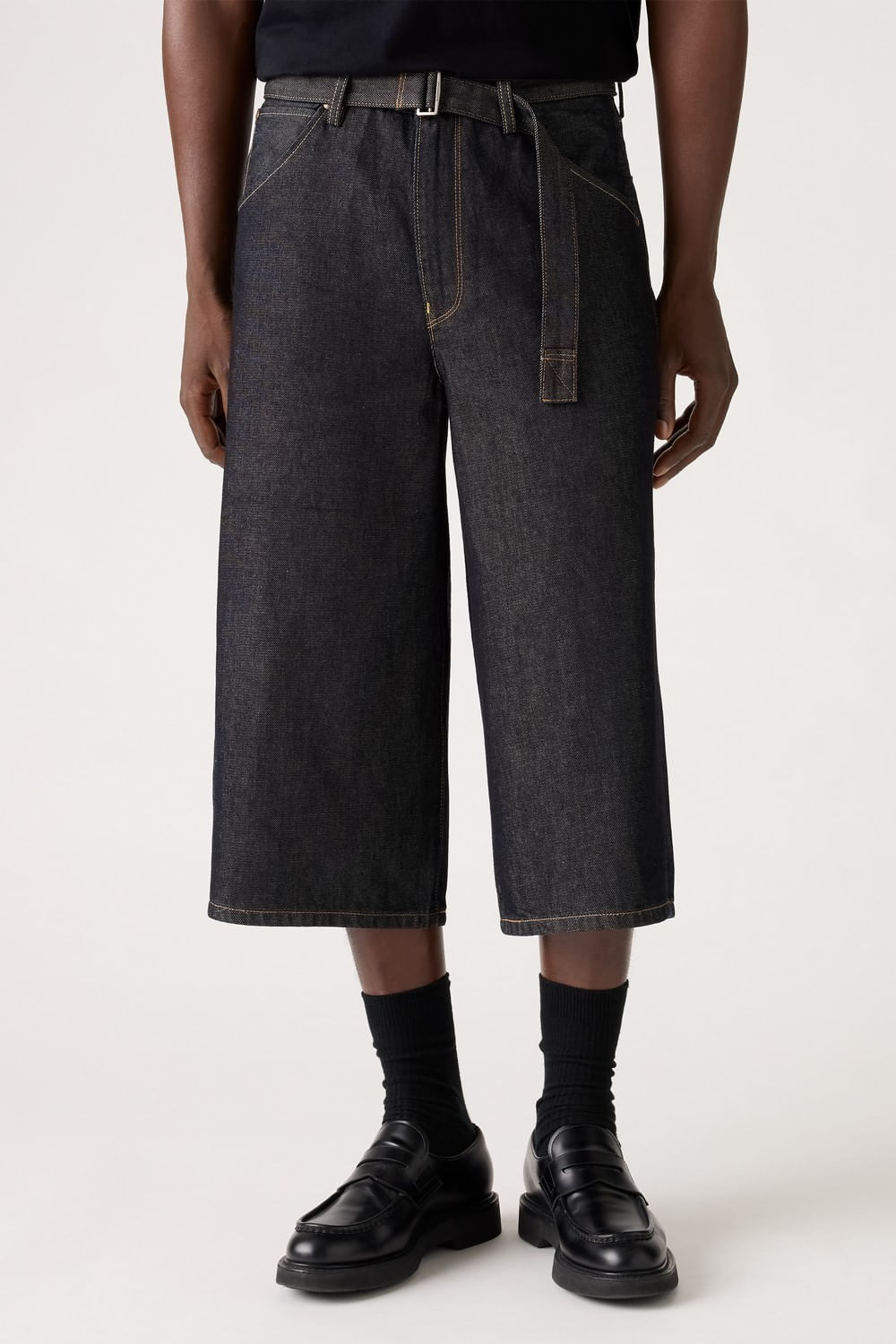 Twisted baggy capri de Levis