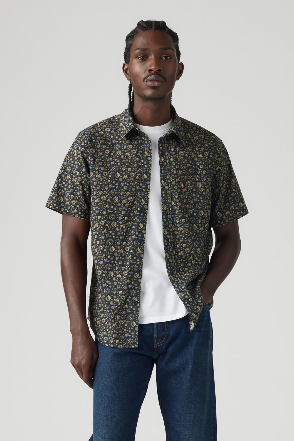 Ss Classic 1 pkt standard navy de Levis