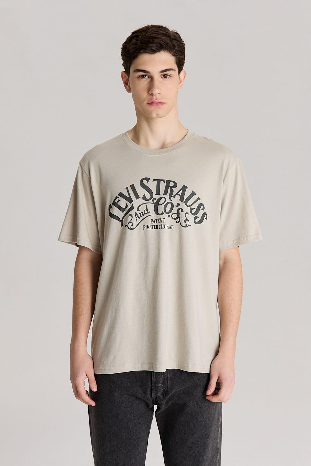 Ss relaxed fit riveted de Levis