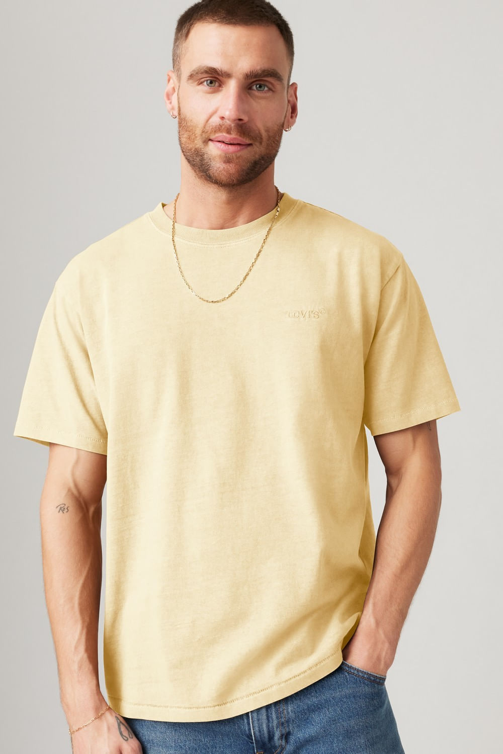 Polo Red Tab Vintage Tee Double rojo de Levis — imagen 3