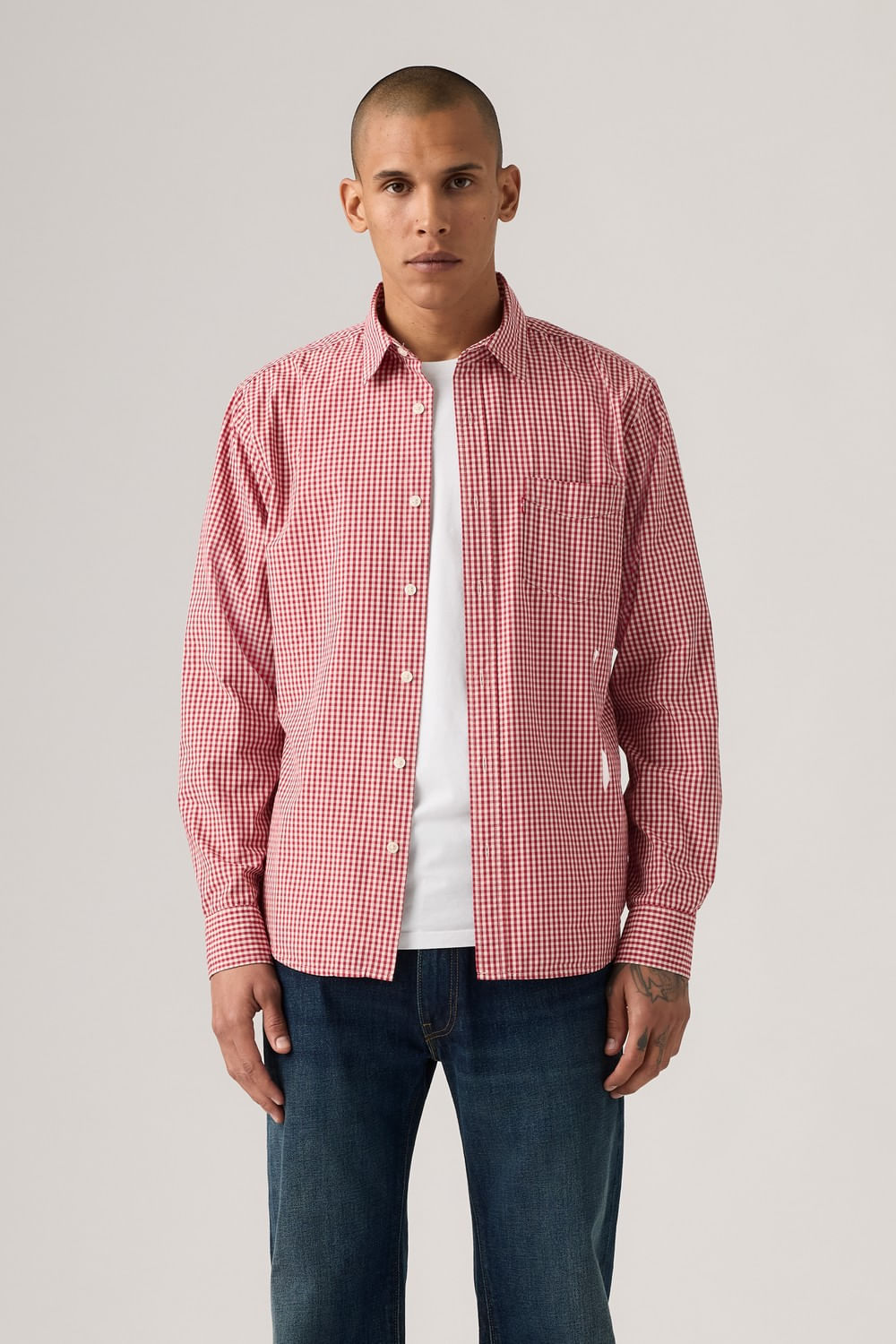 Classic one pocket plaid graveolens de Levis