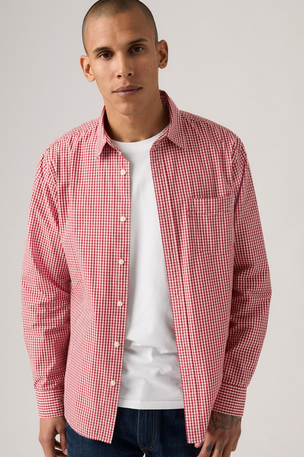 Classic one pocket plaid graveolens de Levis — imagen 4