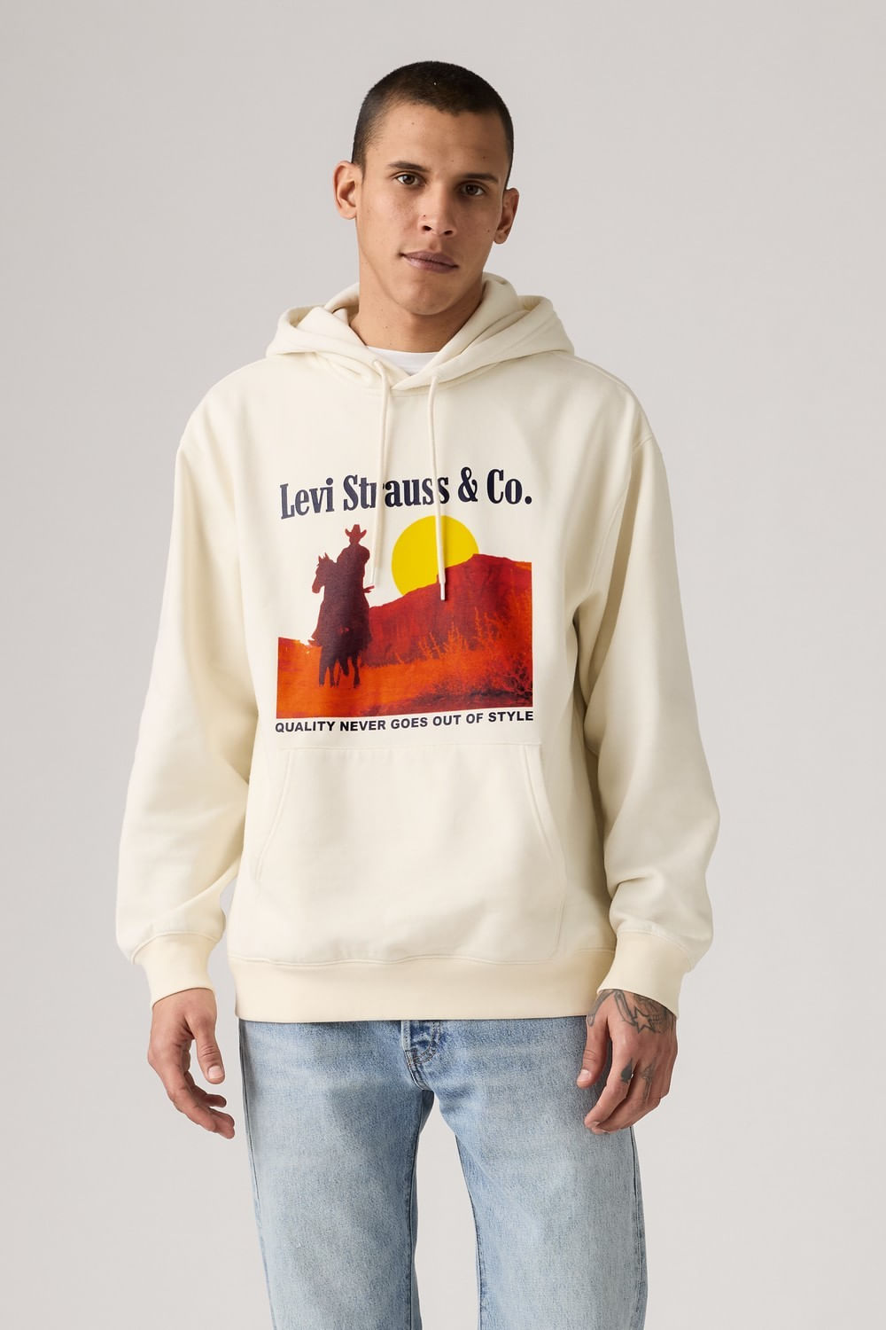 Sweater Relaxed Graphic P Sad de Levis