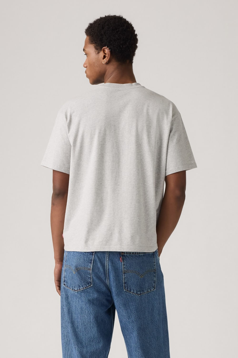 Cropped Relaxed Tee Horse de Levis — imagen 2
