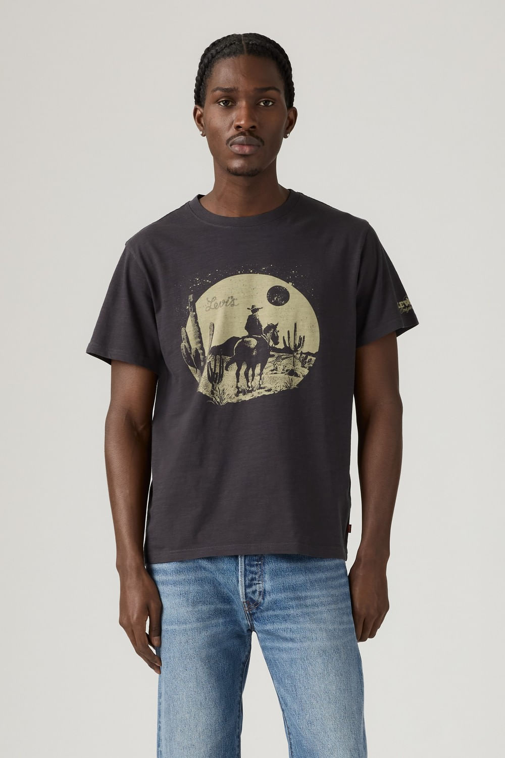 Relaxed Graphic Tee Phantom de Levis