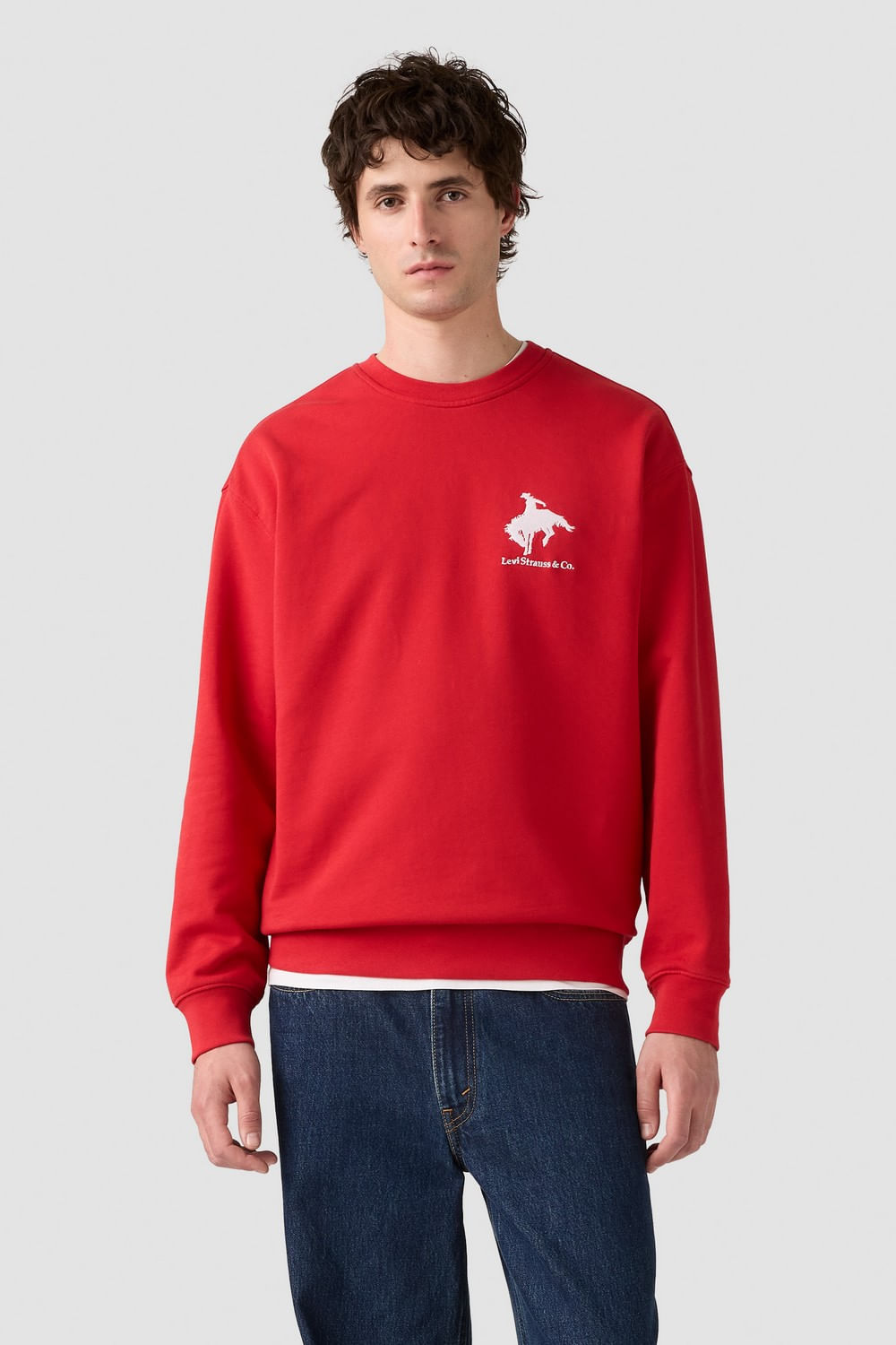 Relaxed Graphic Crew We Urban