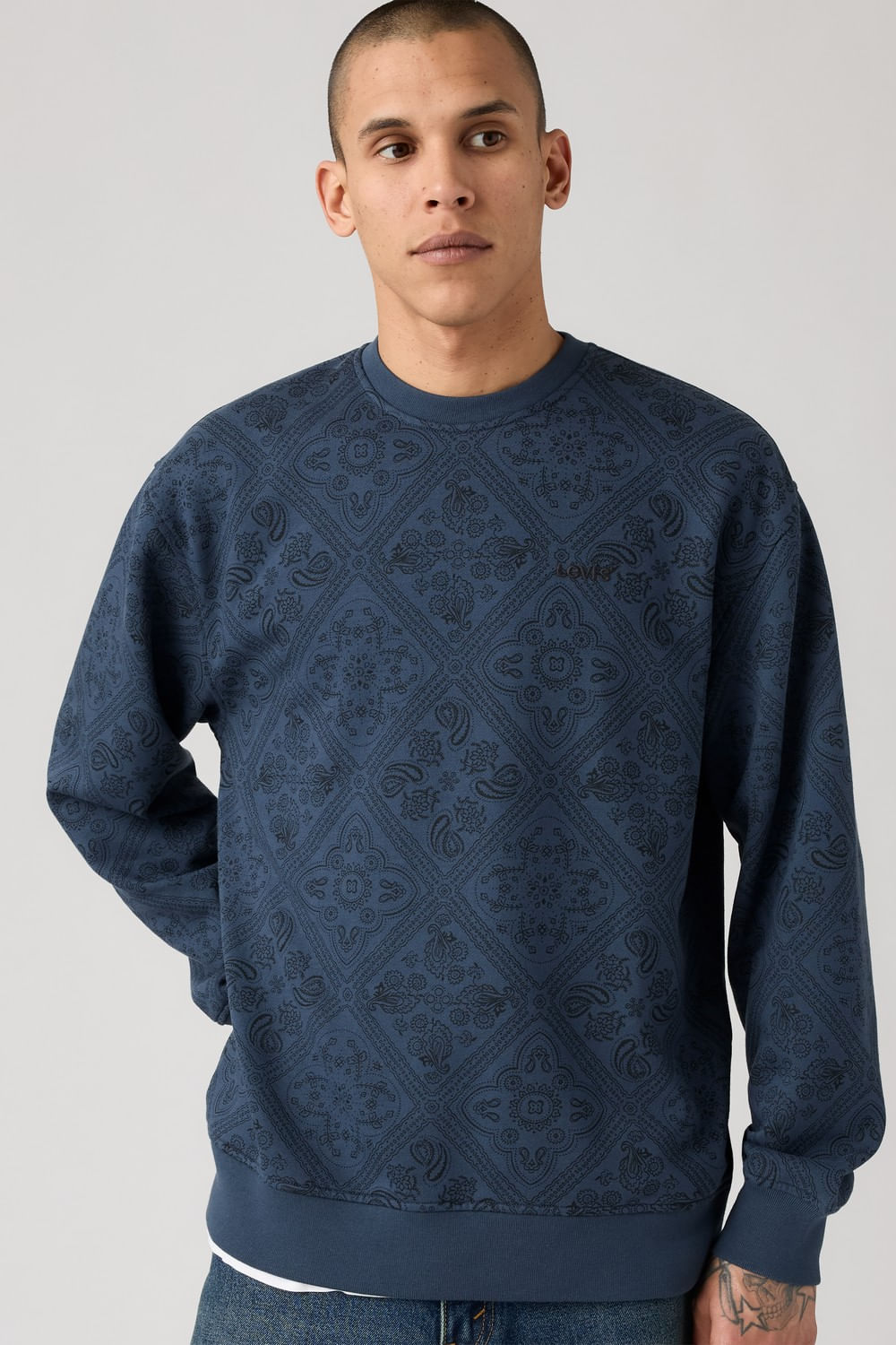 Relaxed graphic crew Charlie zodiac — imagen 3