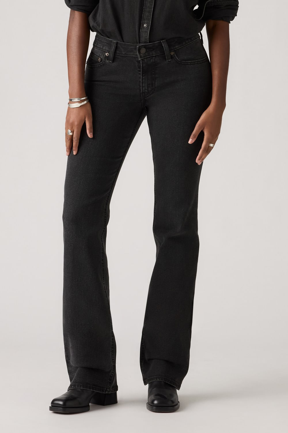 Levis super low boot first or last