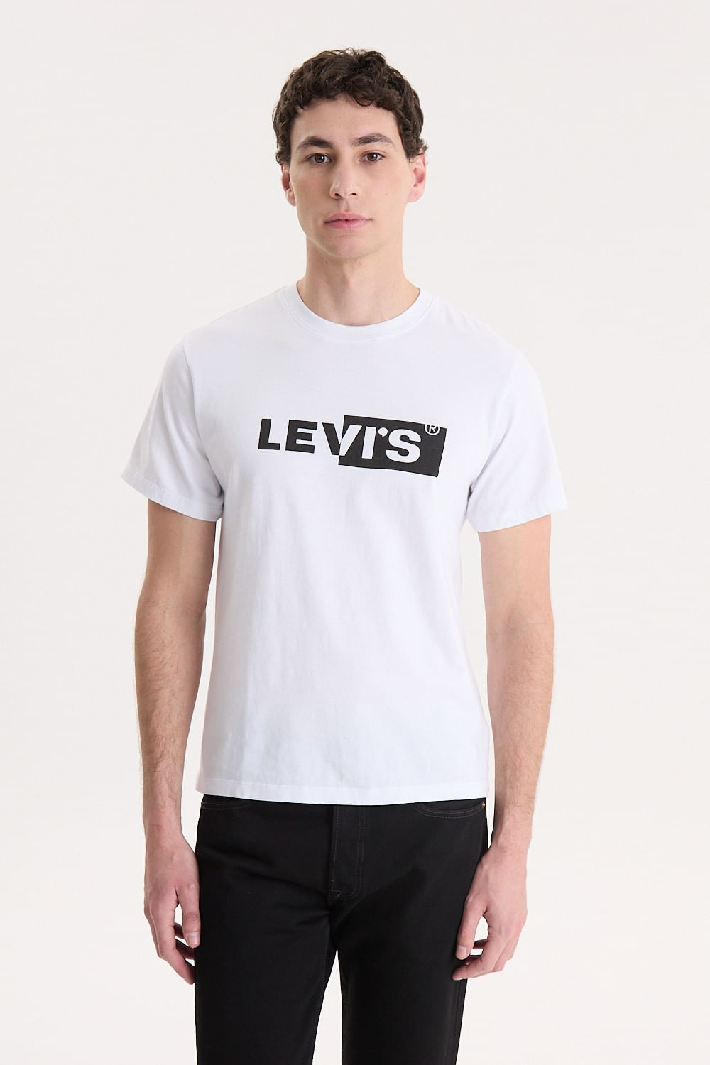 Polo relajado dividido de Levis