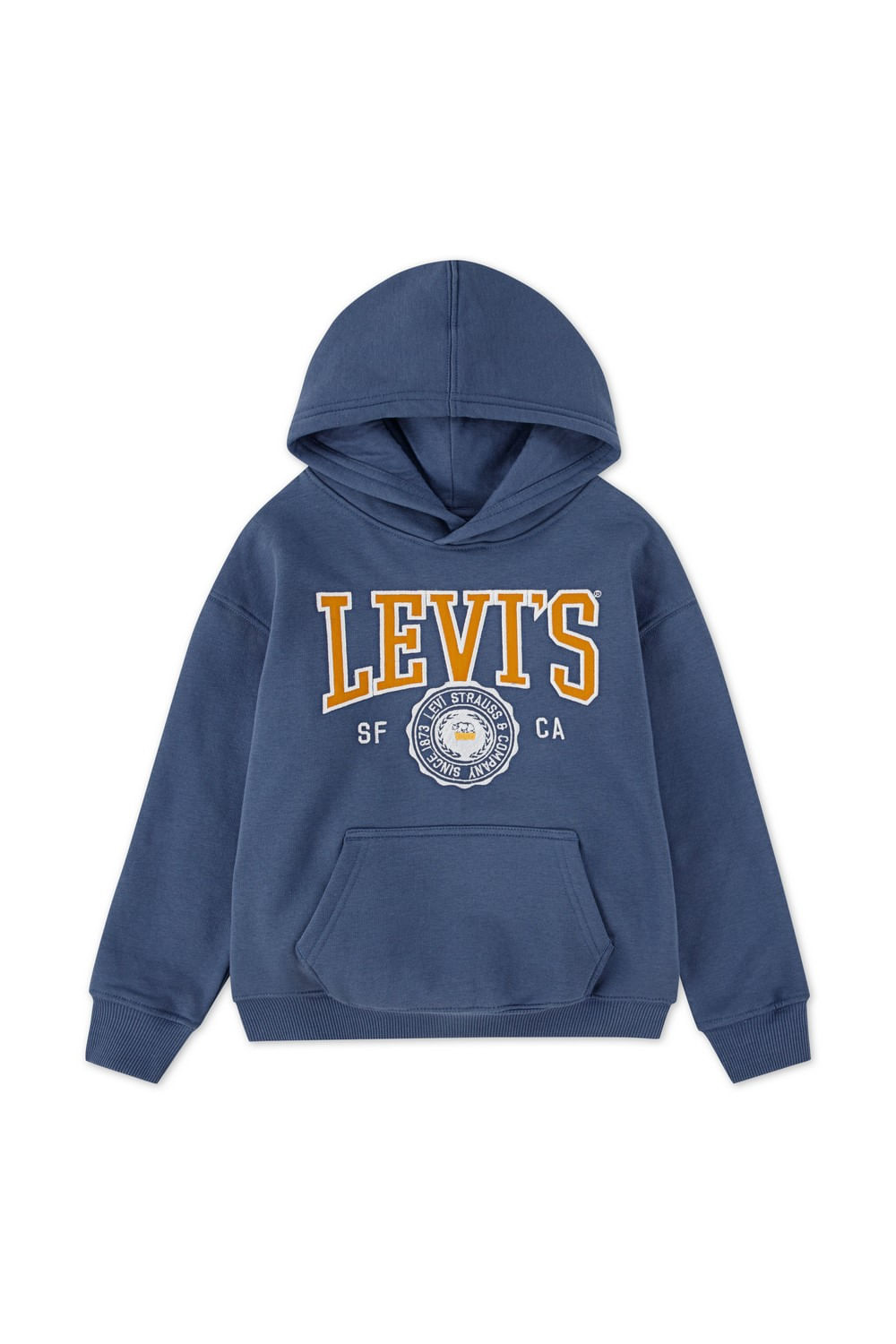 Hoodie deportiva vintage para niños de Levis