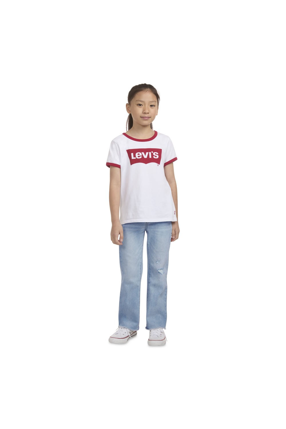 Wide leg bauhaus blue kids Levi's — imagen 6