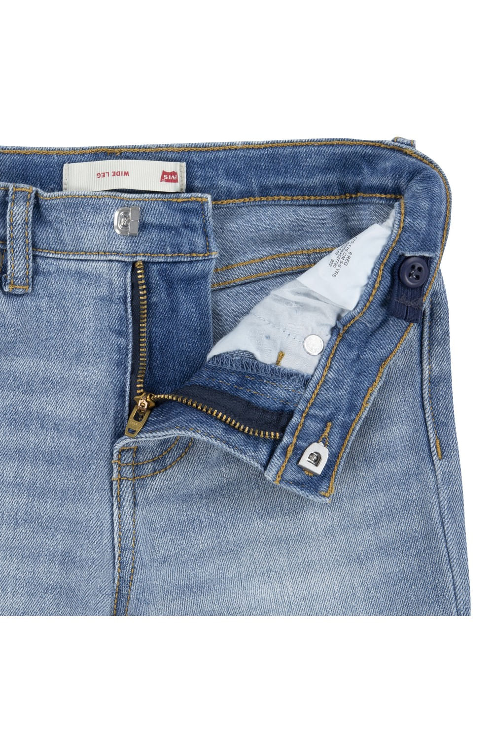 Wide leg bauhaus blue kids Levi's — imagen 8