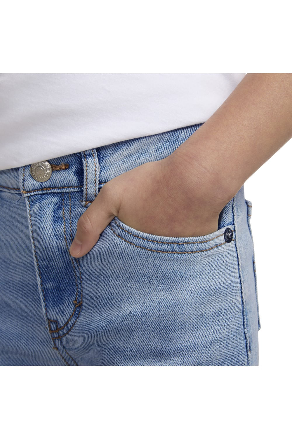 Wide leg bauhaus blue kids Levi's — imagen 9