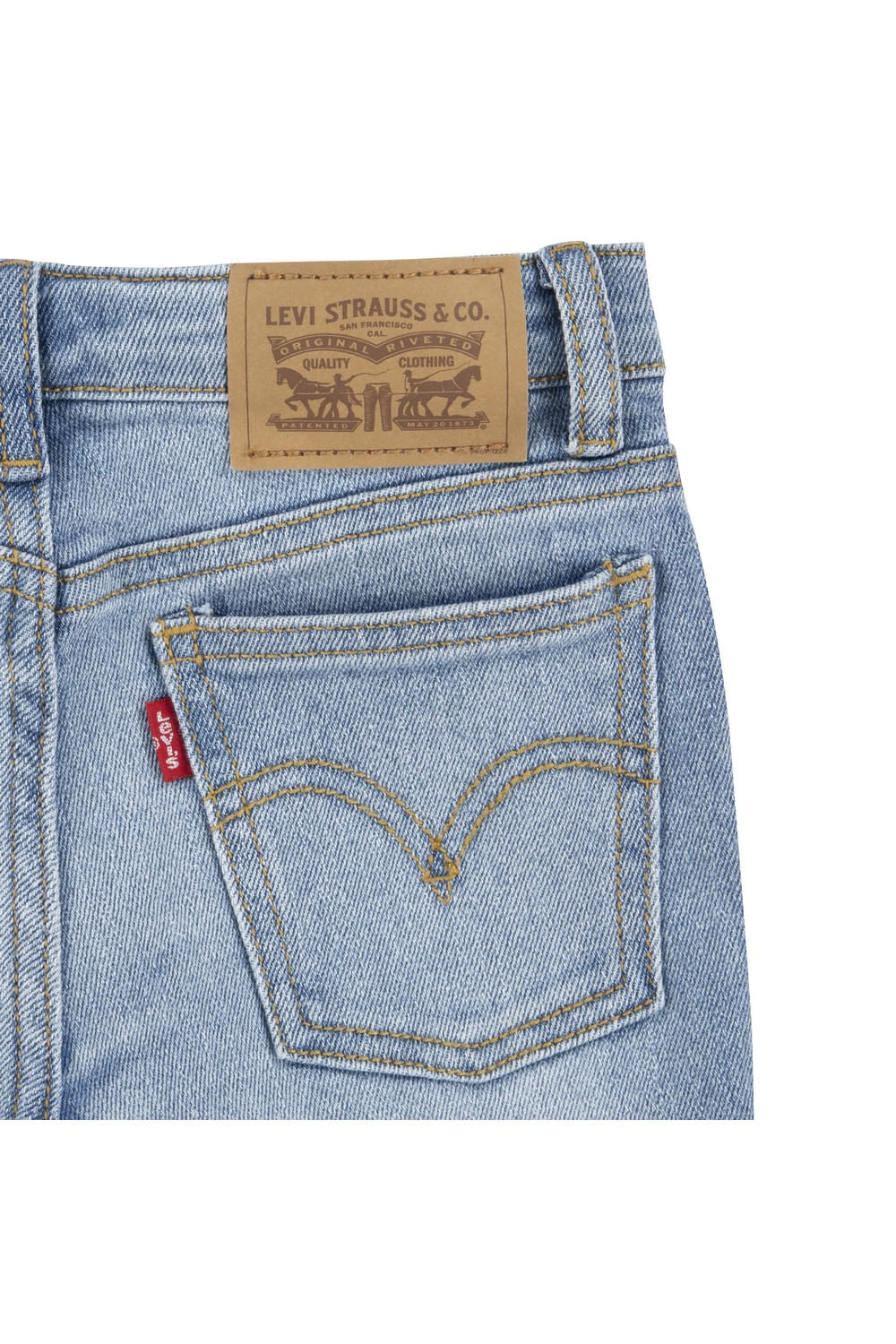 Wide leg bauhaus blue kids Levi's — imagen 10
