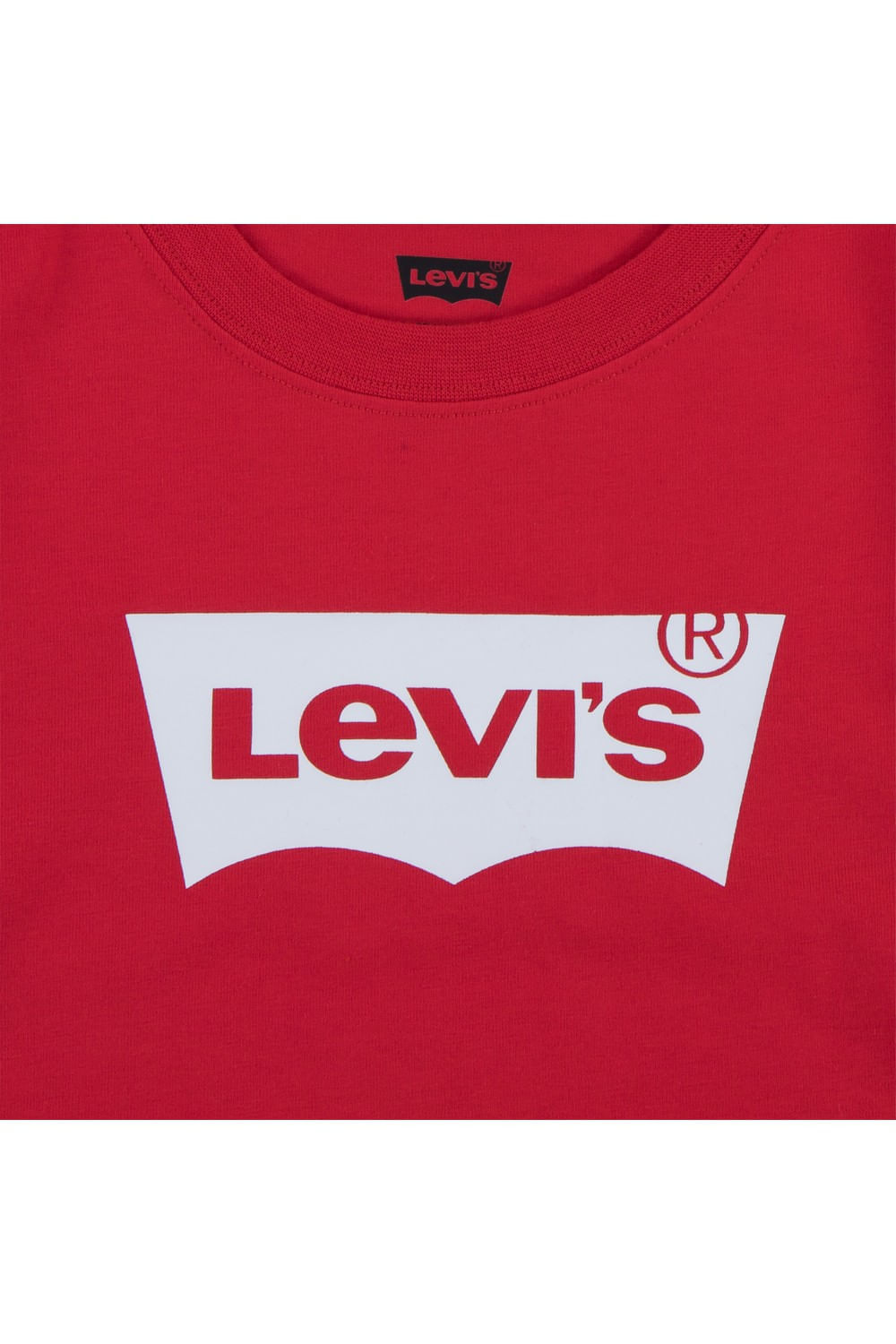 Batwing high rise tee rojo kids — imagen 3