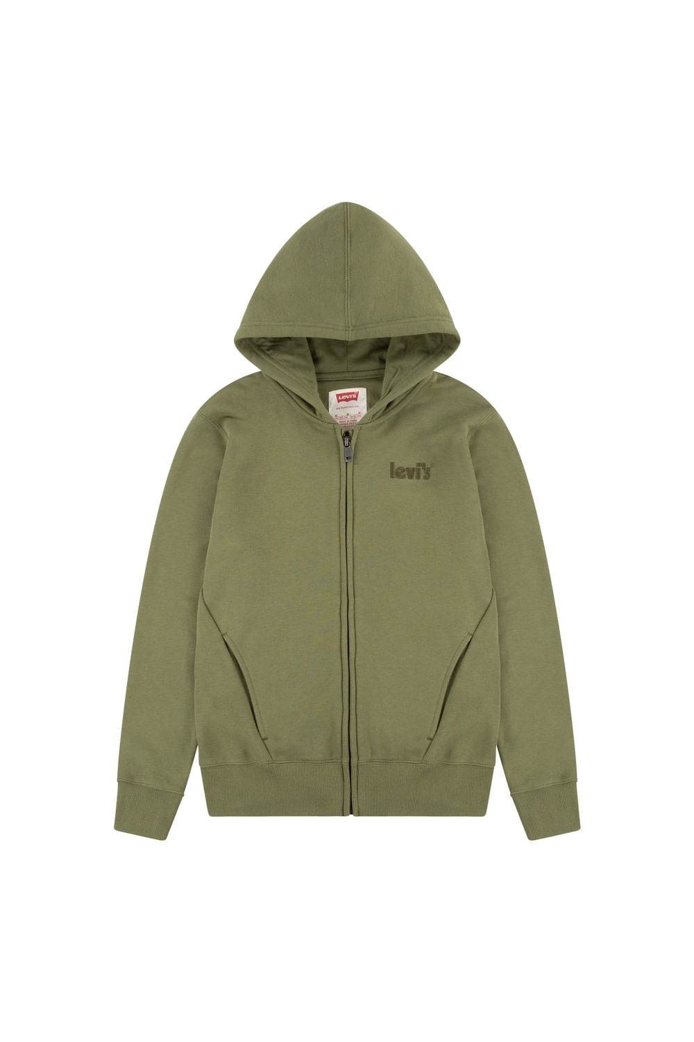 Logo full zip hoodie kids
