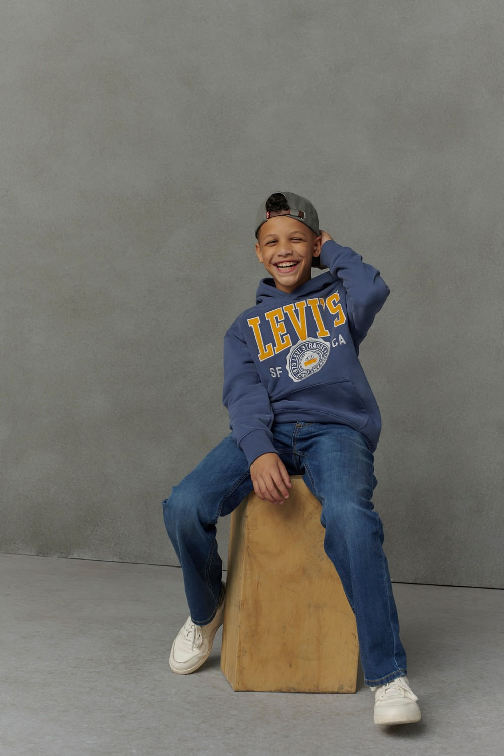 Hoodie deportiva para niños de Levis — imagen 6
