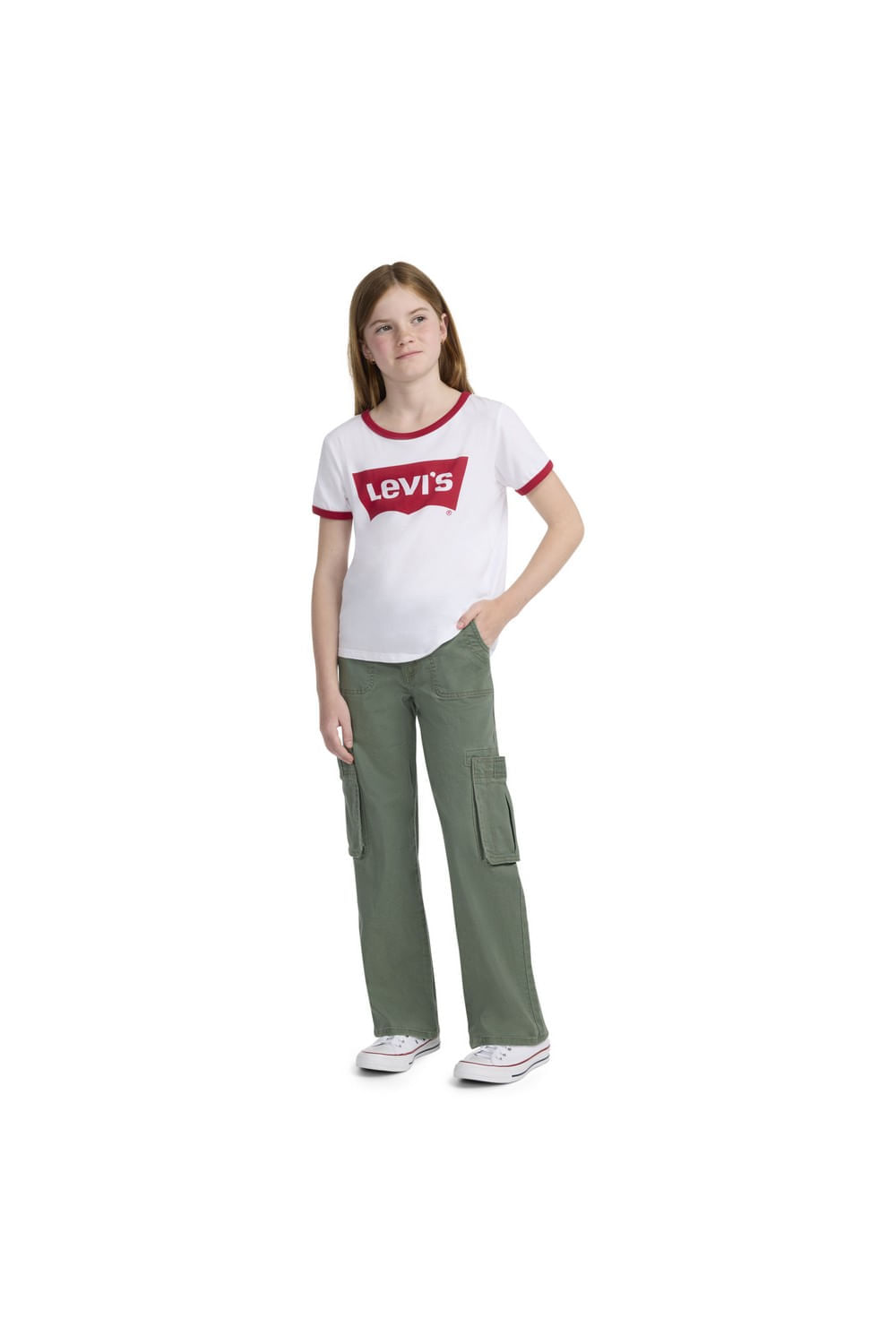 Pantalones Wide Leg Cargo Sea Spray de Levis para niños — imagen 9