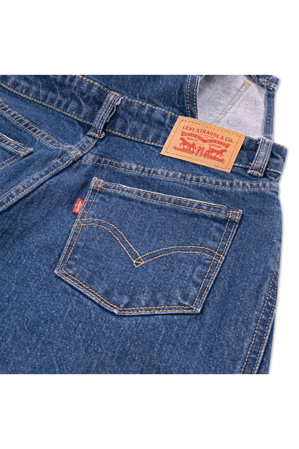 Wide flare overall West kids Levis — imagen 4