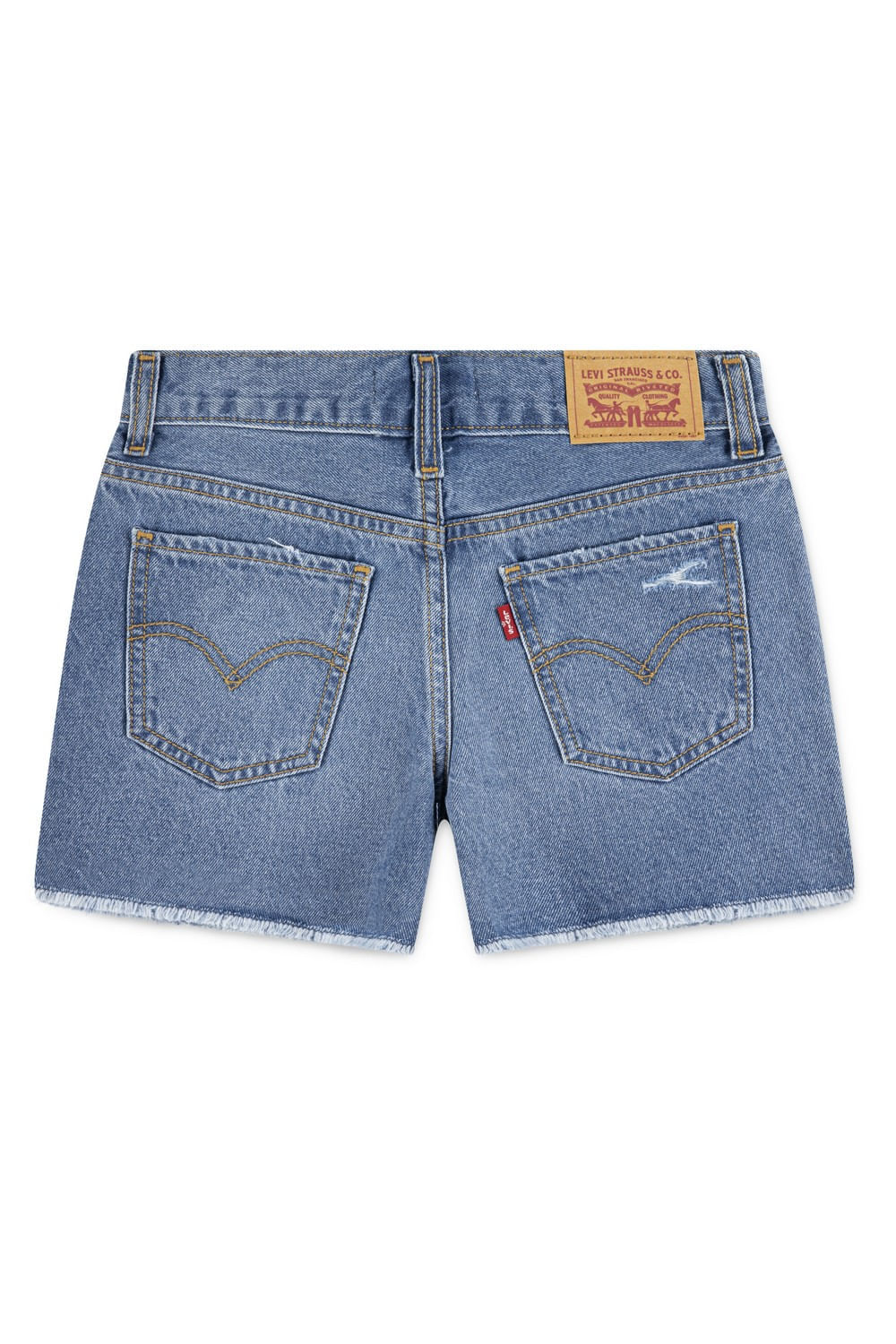 Shorts para niñas indigo de Levis — imagen 2