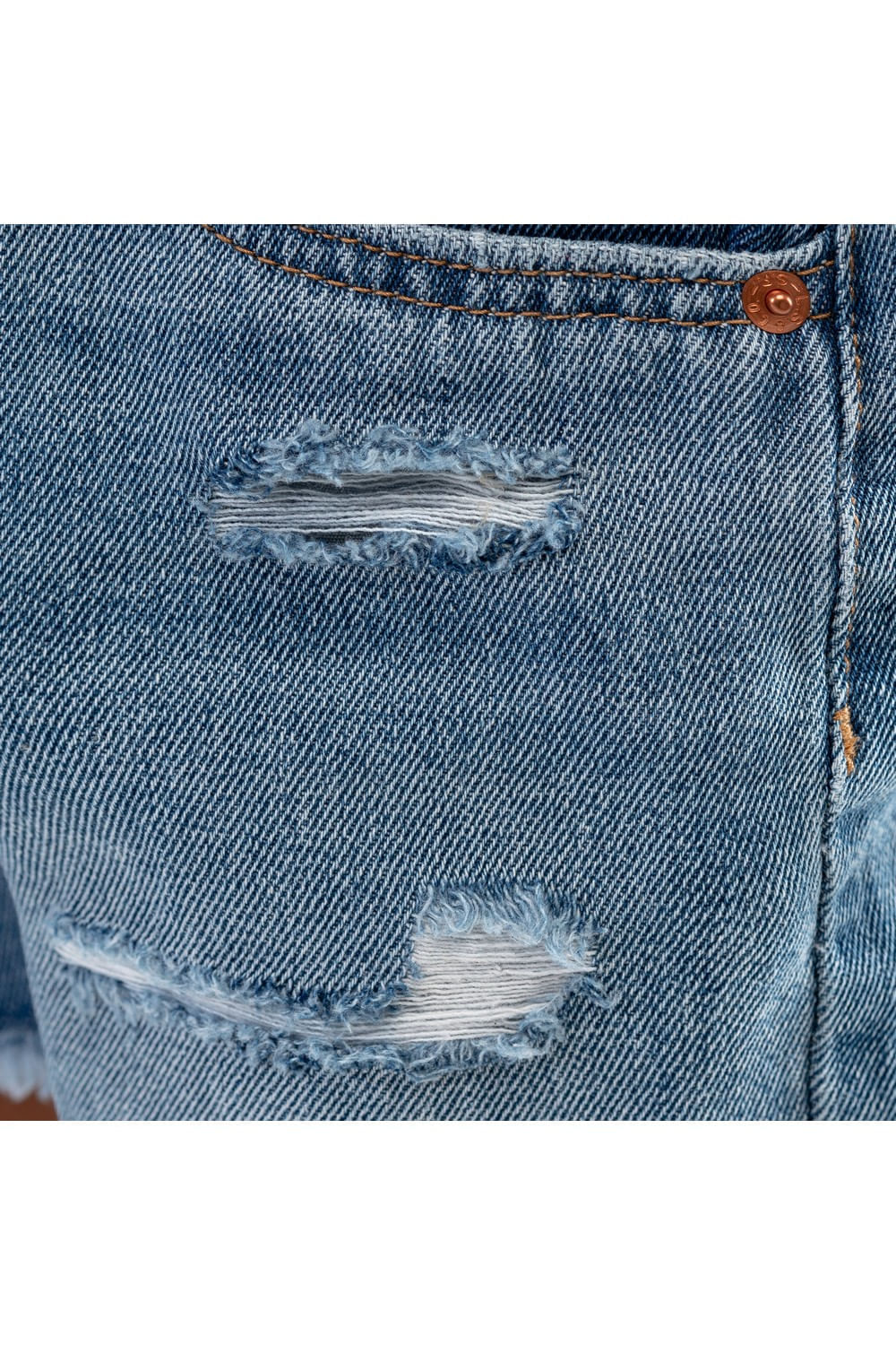 Shorts para niñas indigo de Levis — imagen 6