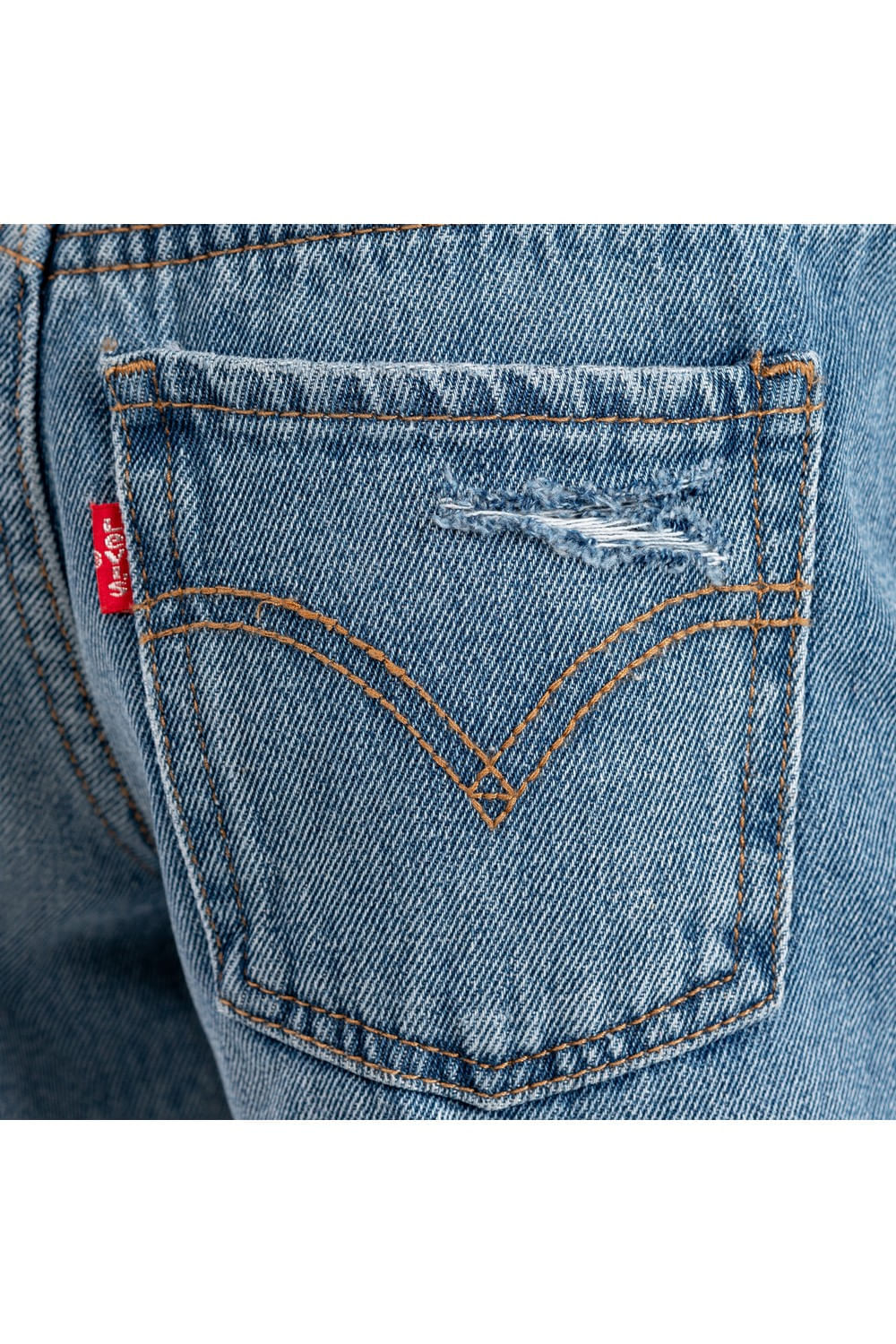 Shorts para niñas indigo de Levis — imagen 8