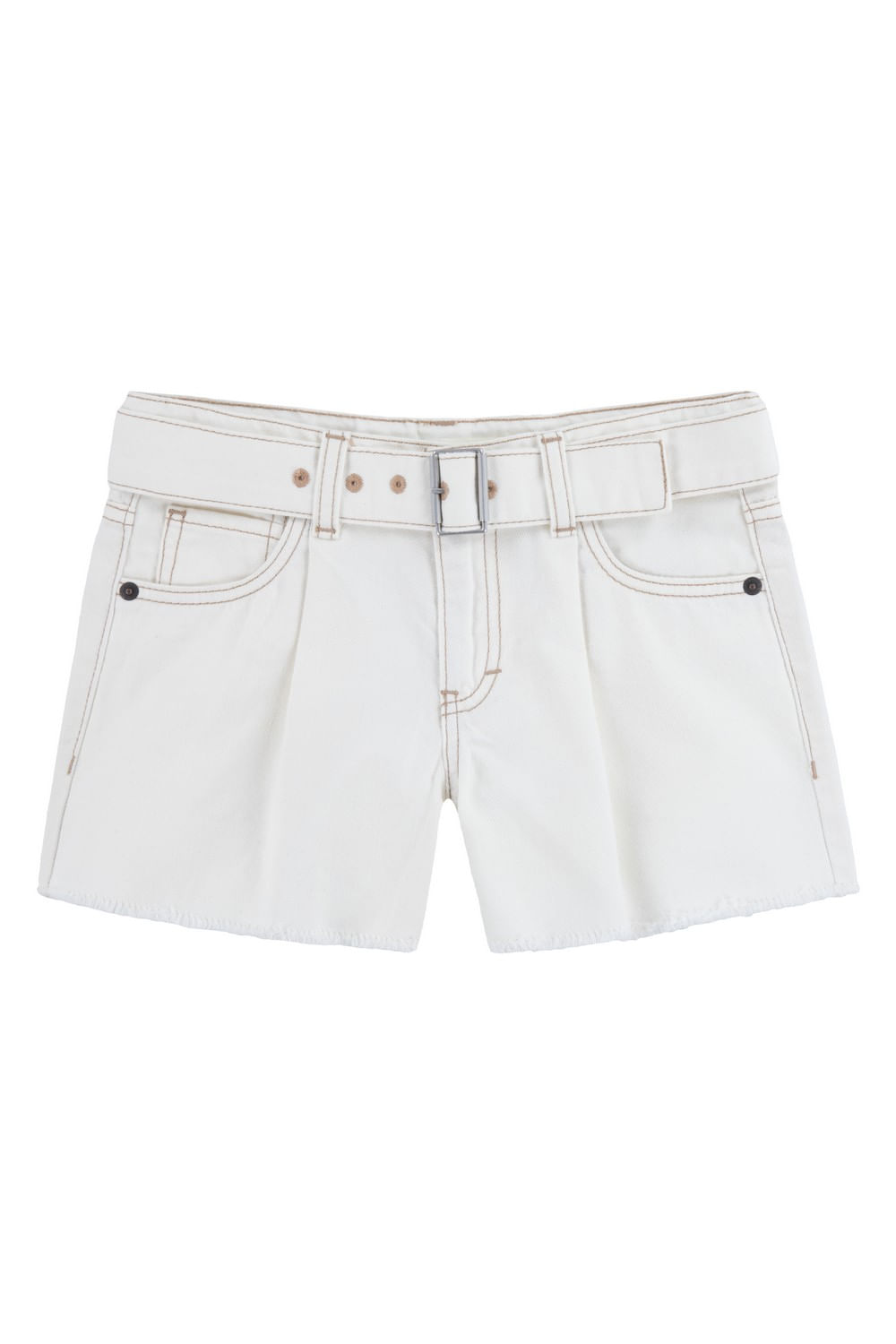 A line bleted short natural