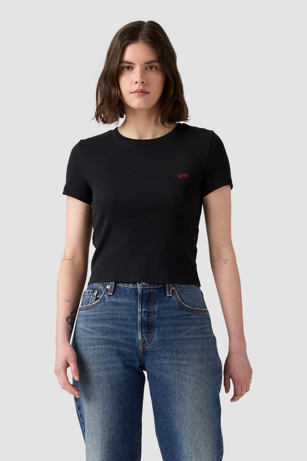 Essential sporty cropped tee de Levis