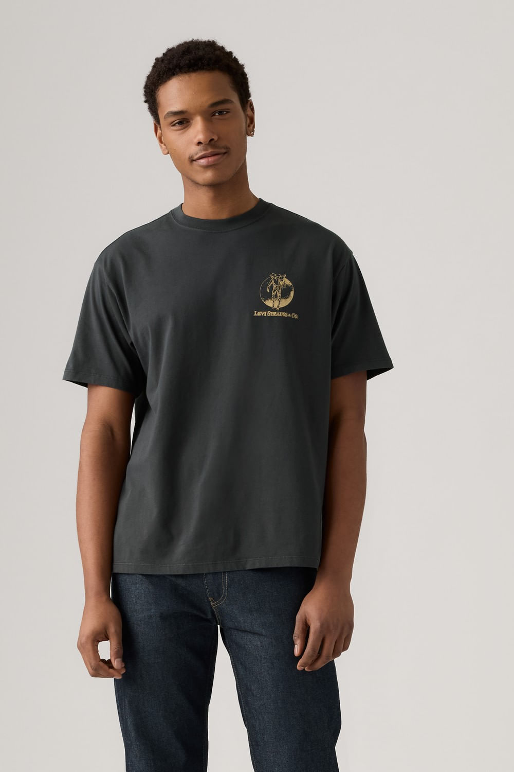 Vintage fit graphic tee phantom de Levis